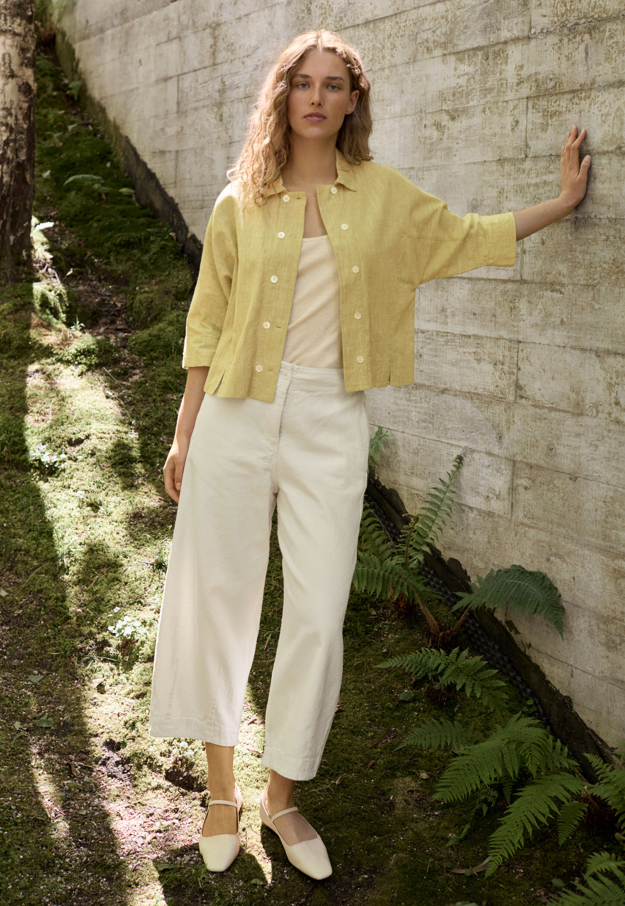 Edge-to-edge cardigan