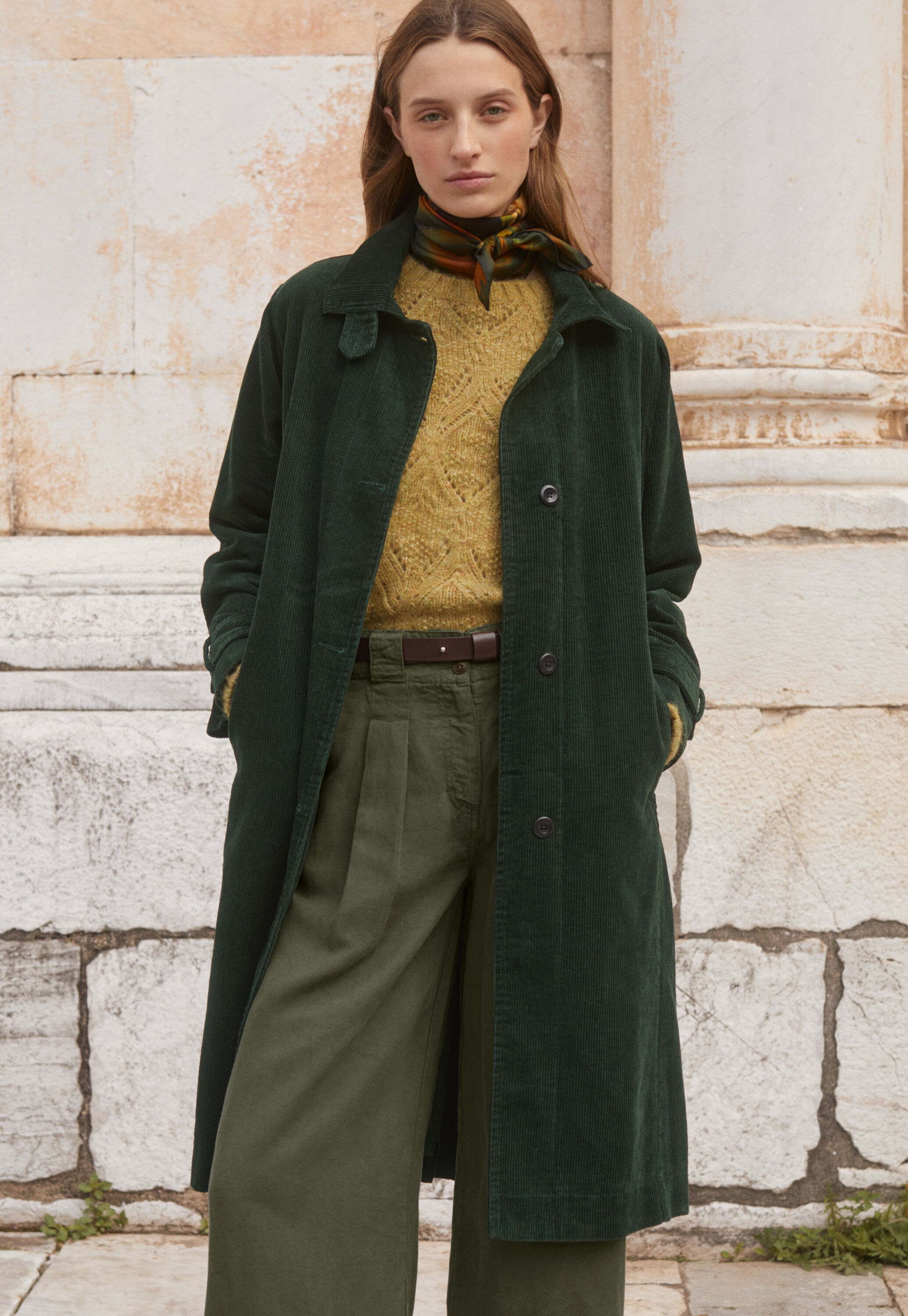 Pointelle sweater