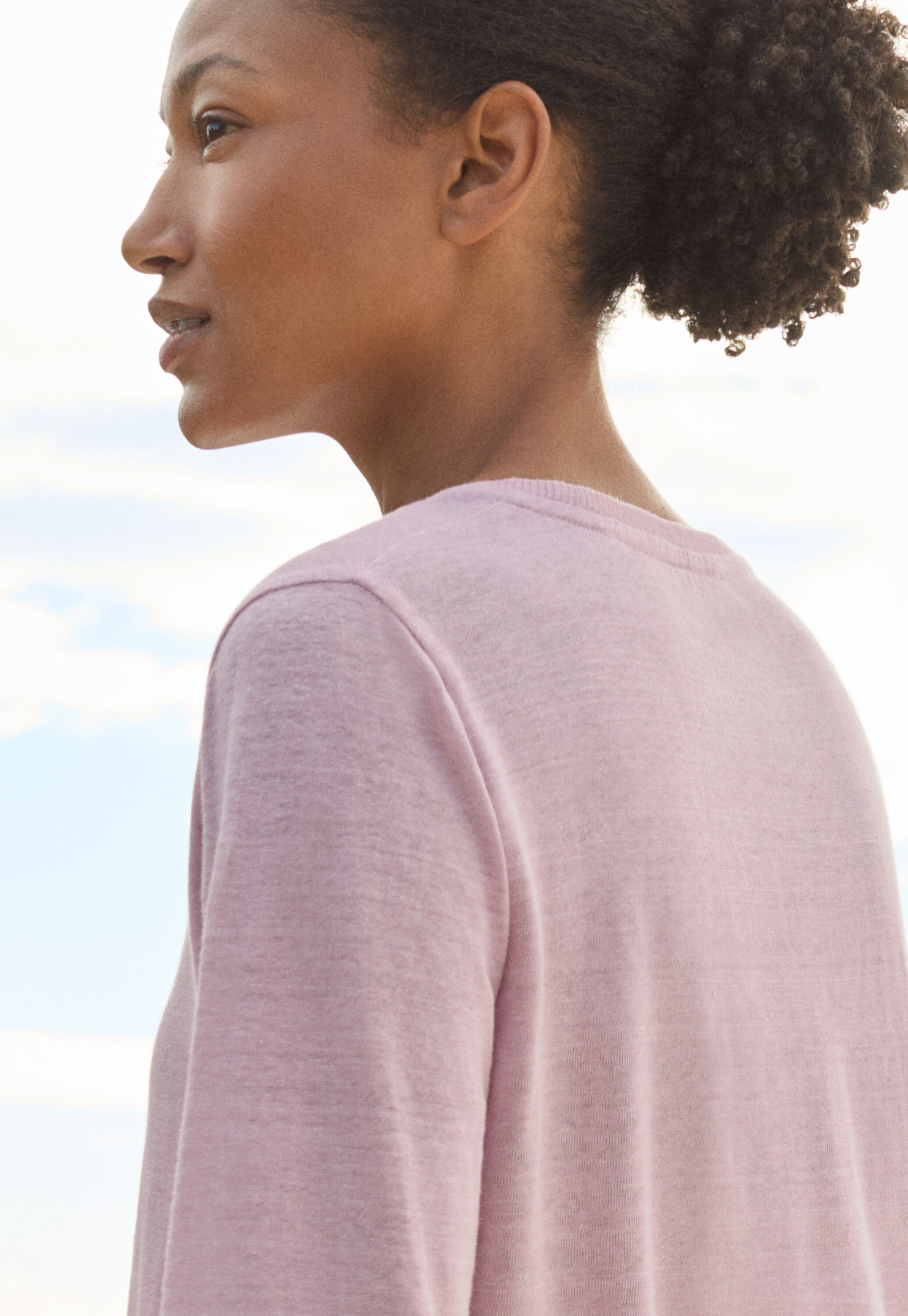 Round-neck top