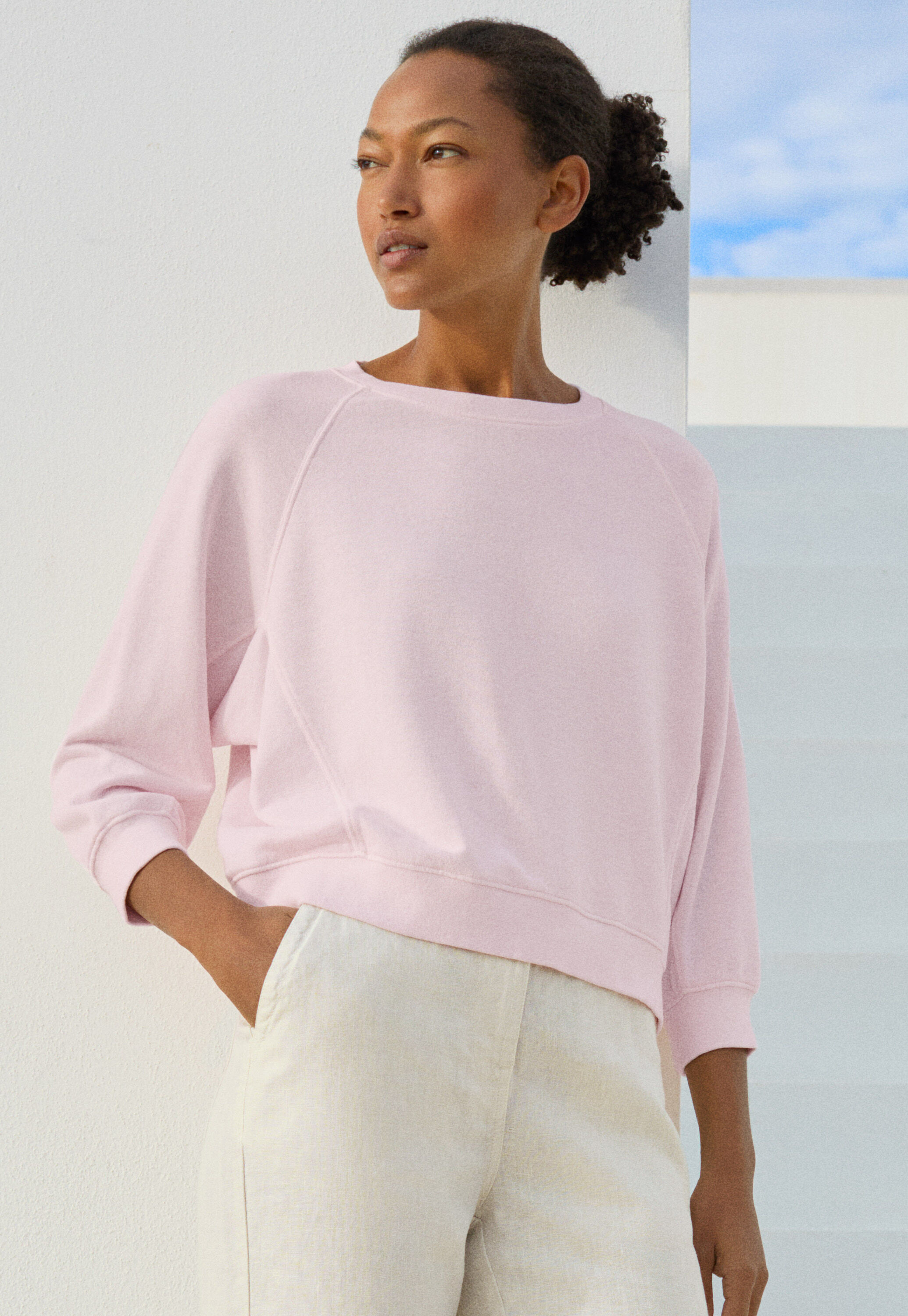 Round-neck top