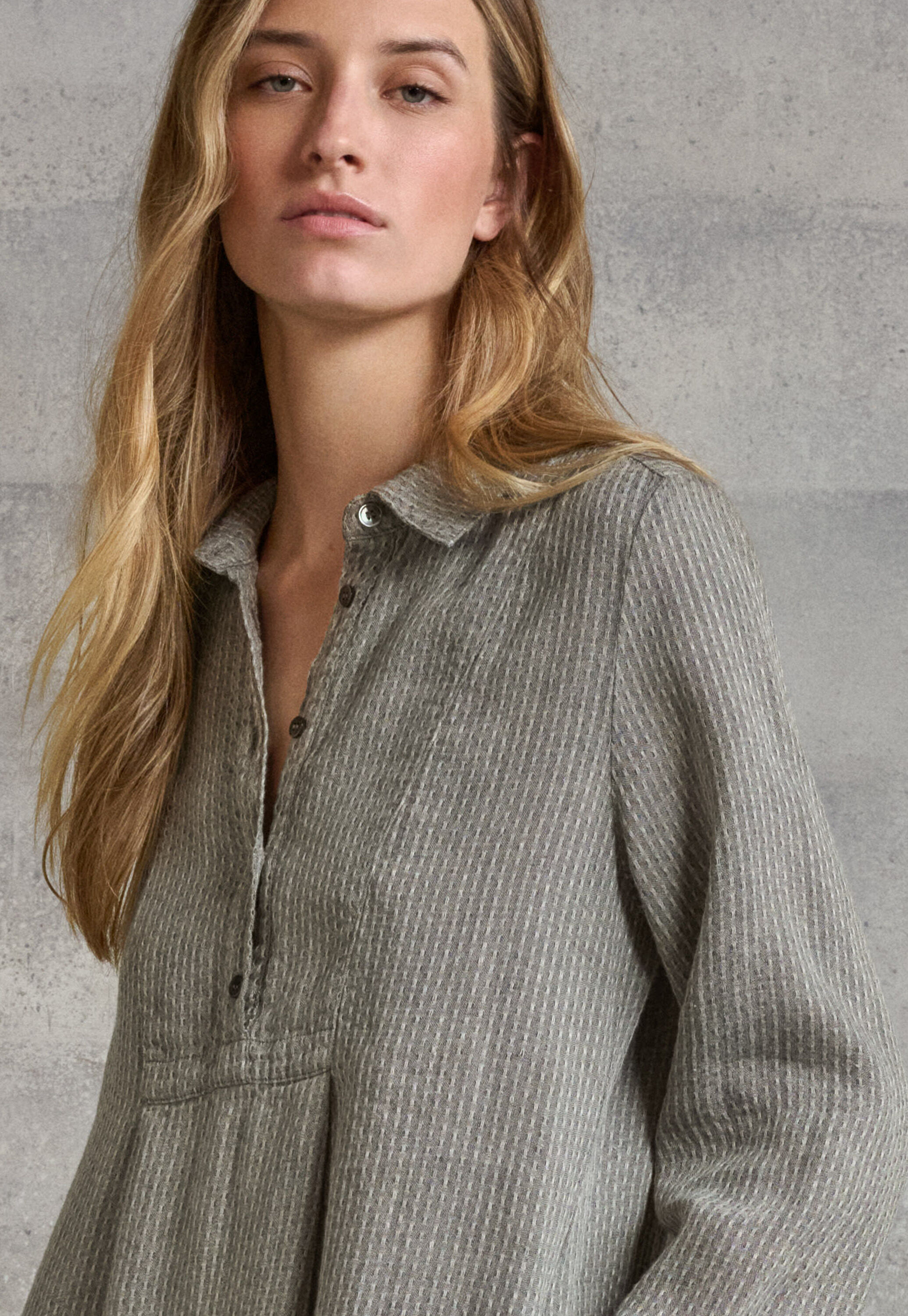 Edge-to-edge cardigan