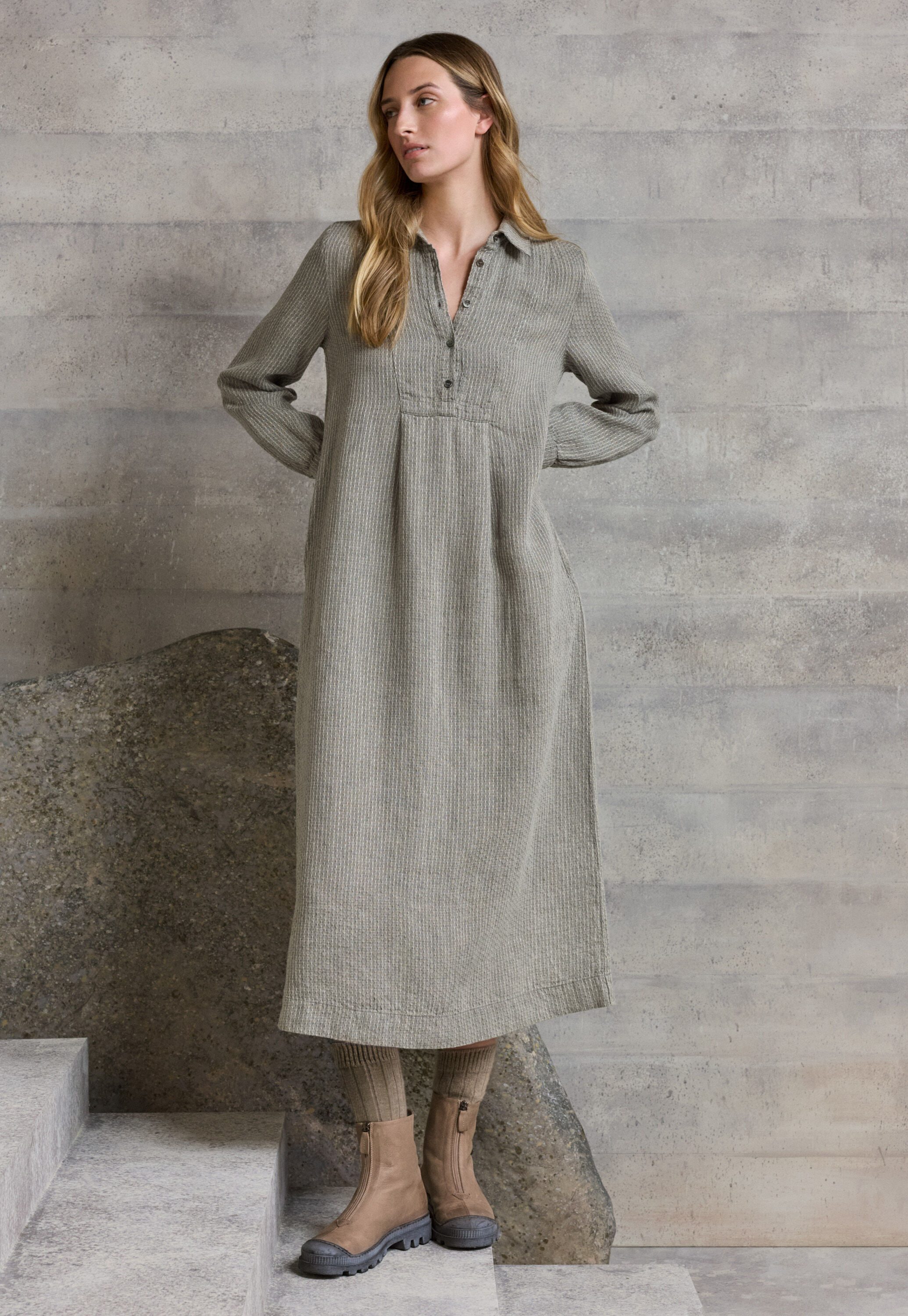 Edge-to-edge cardigan