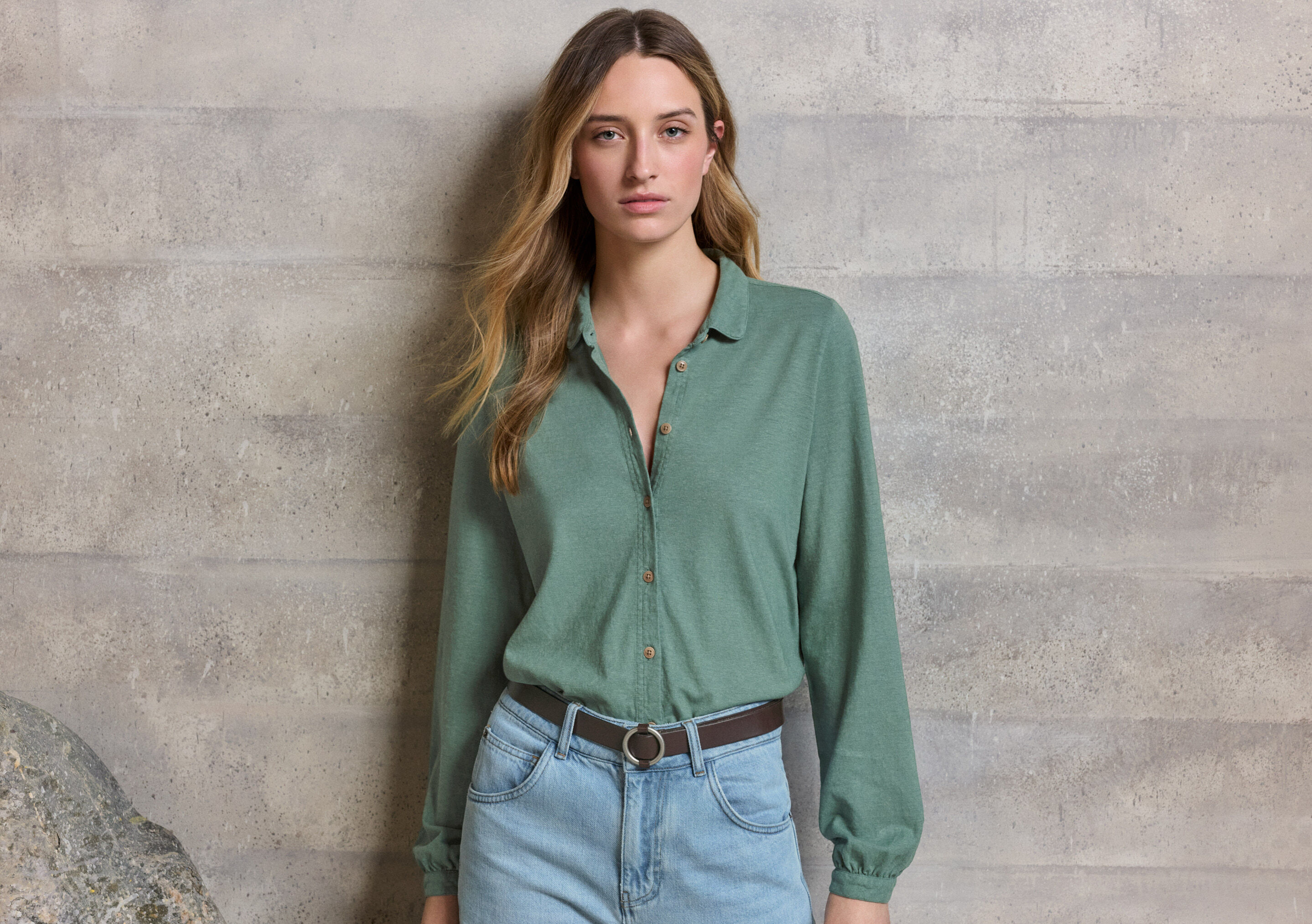 Edge-to-edge cardigan