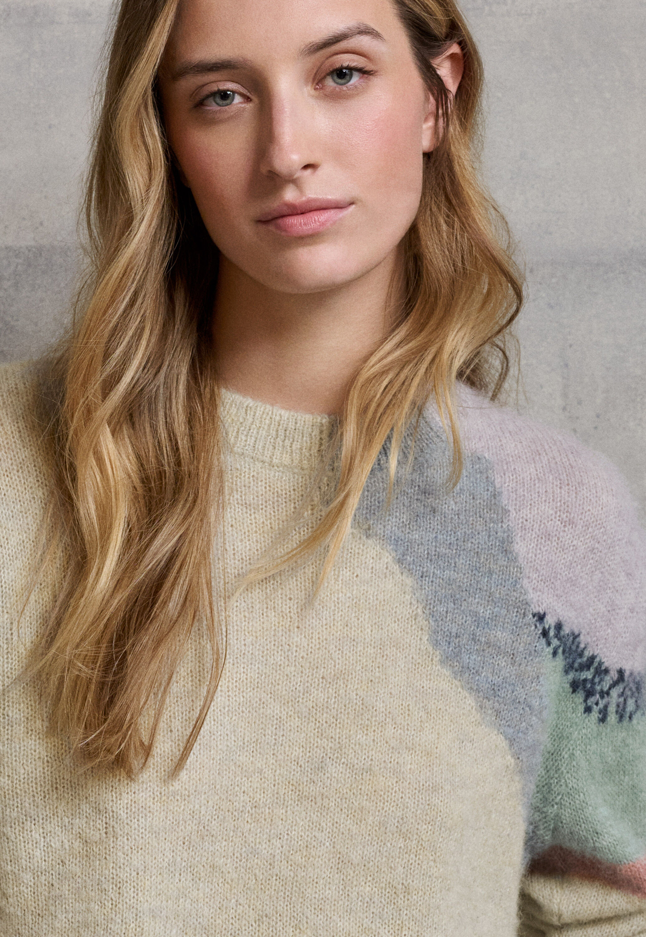 Edge-to-edge cardigan