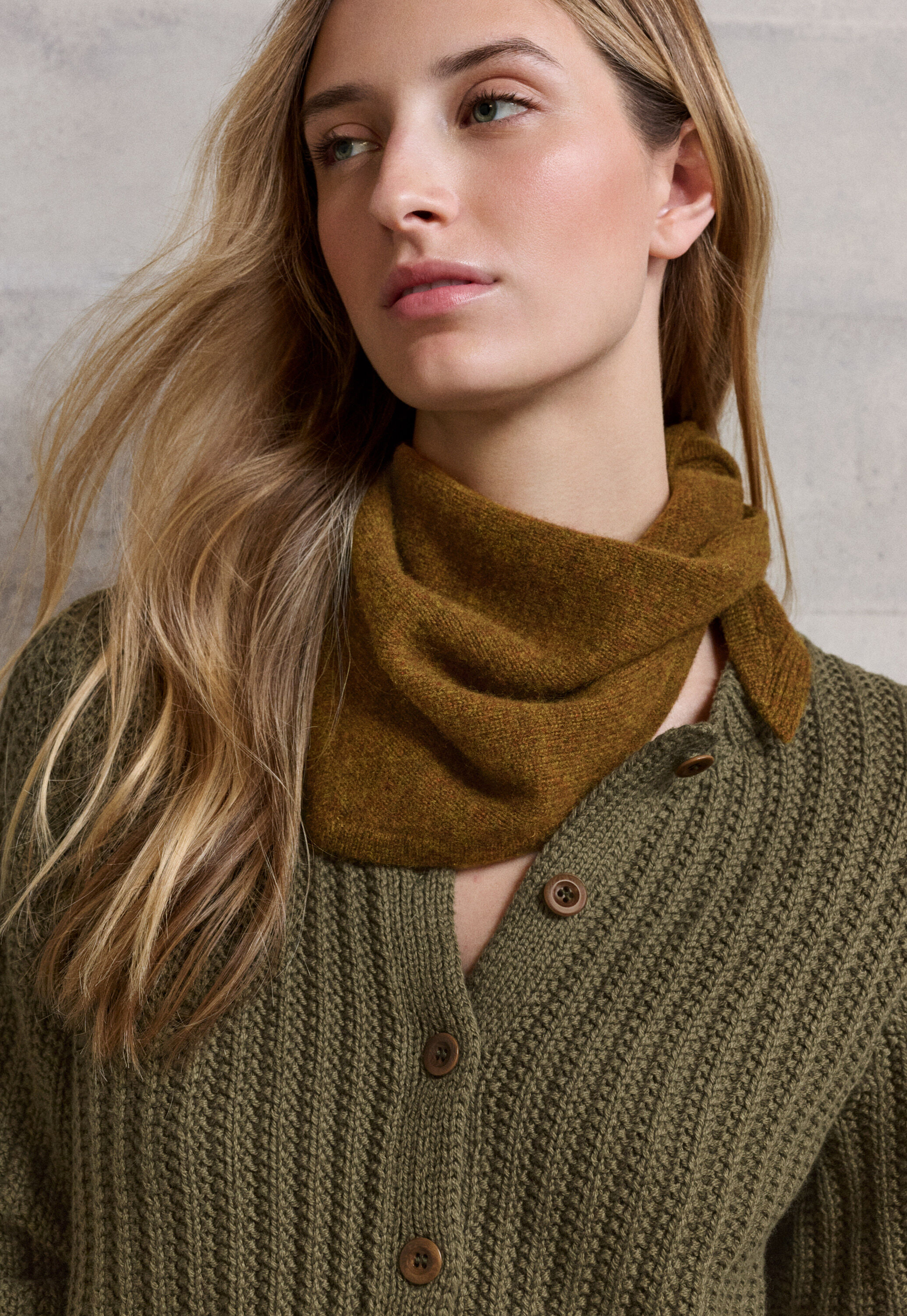 Edge-to-edge cardigan