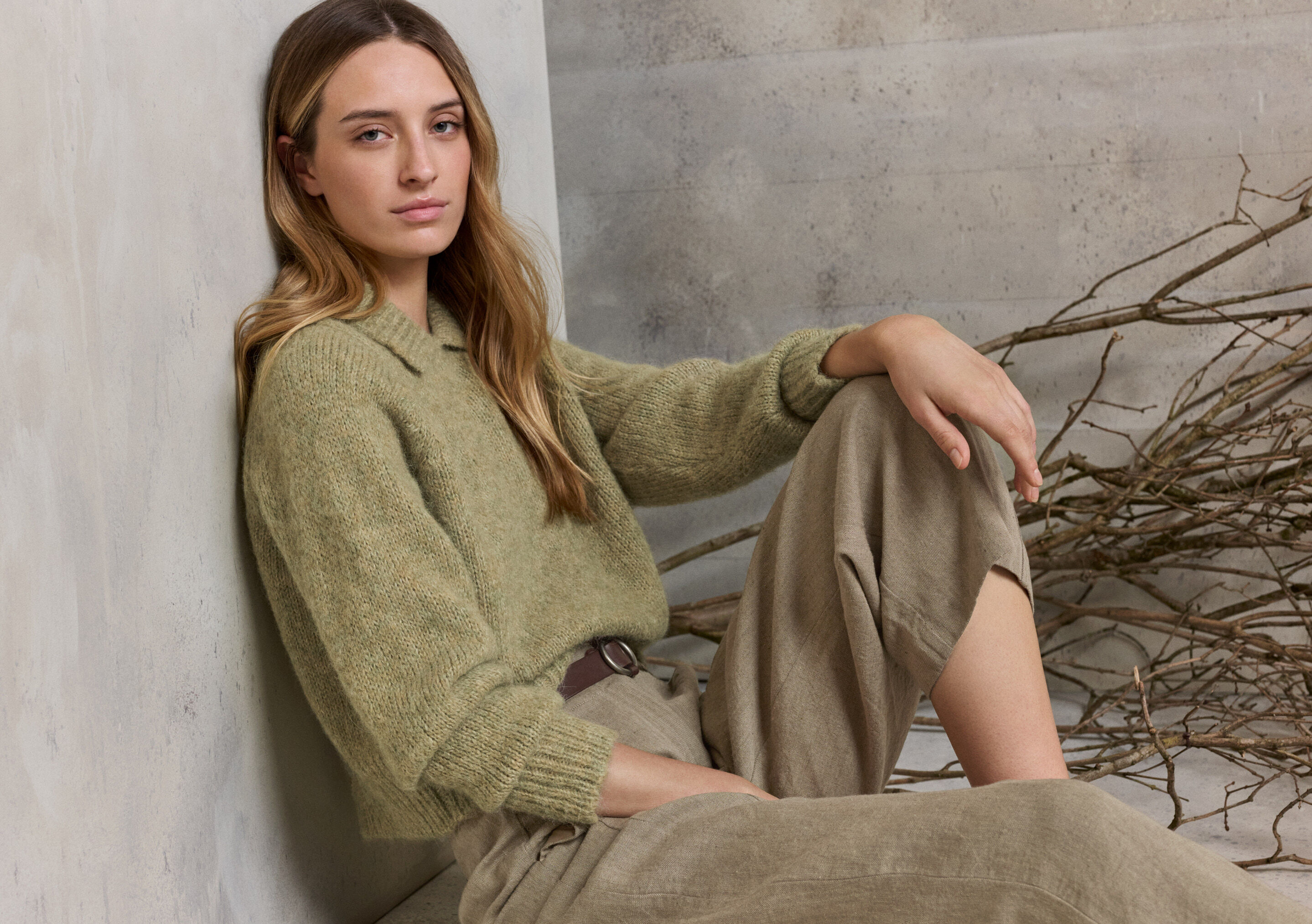 Edge-to-edge cardigan