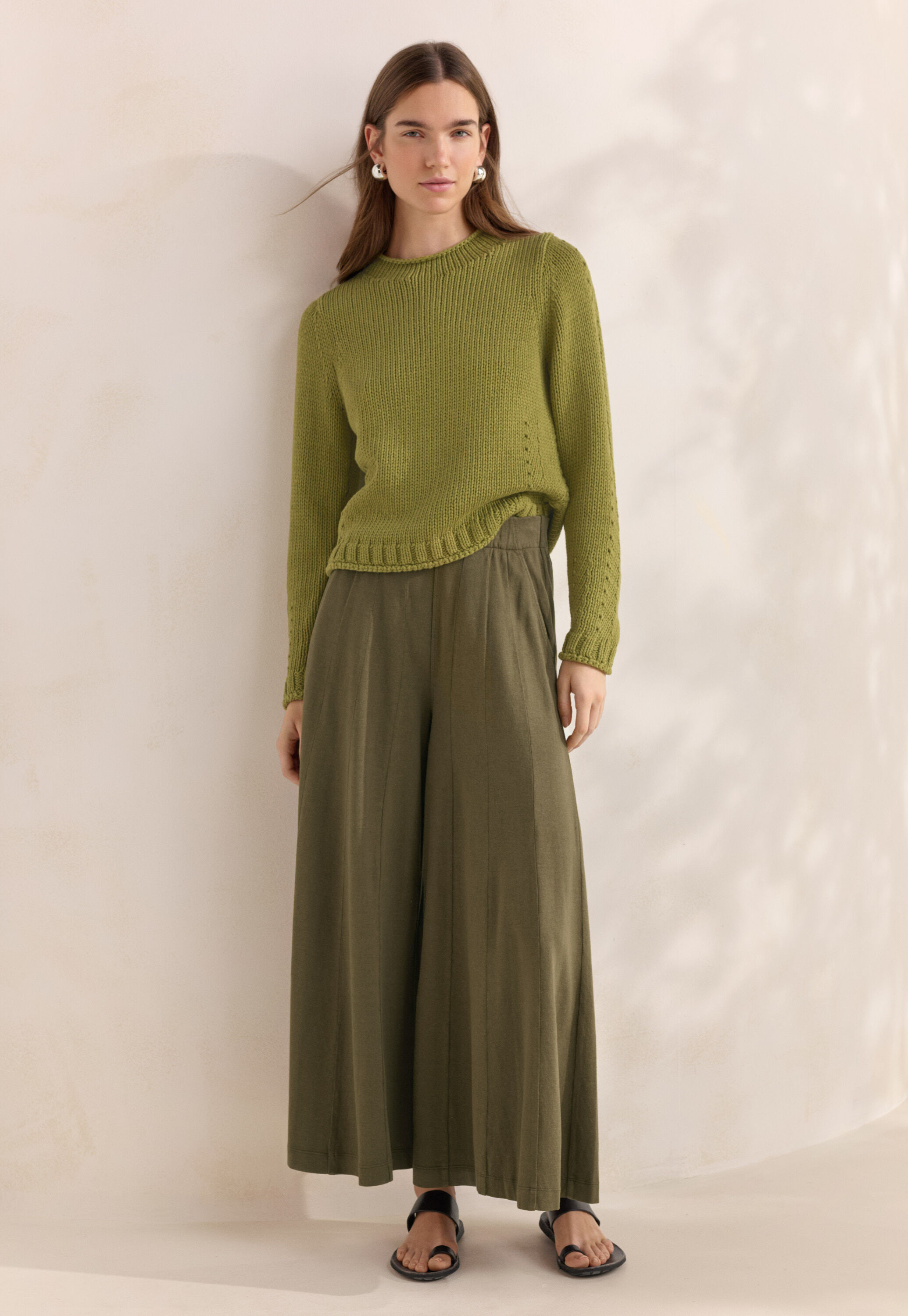 High-neck sweater