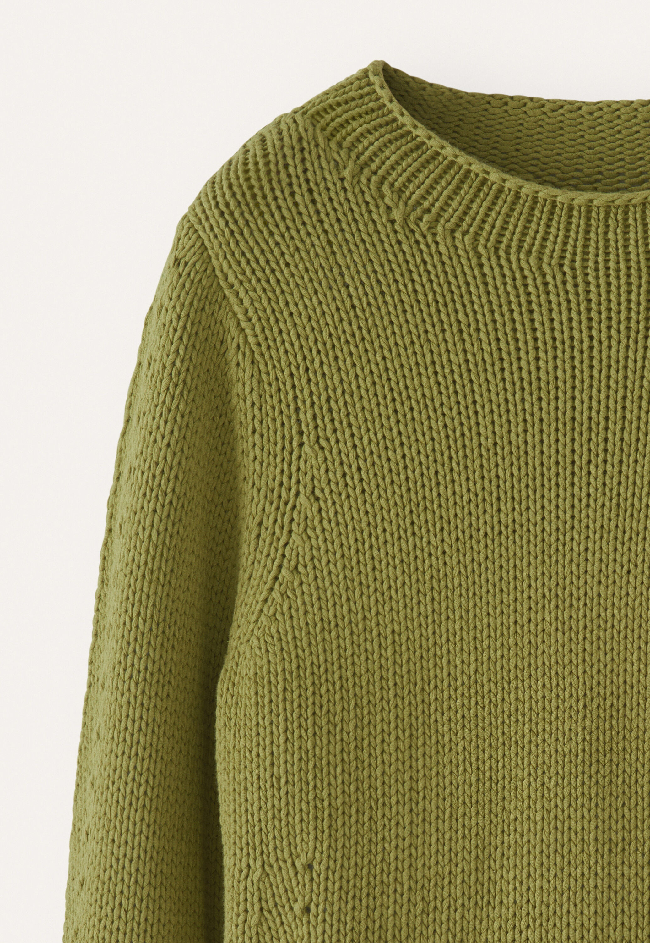 High-neck sweater