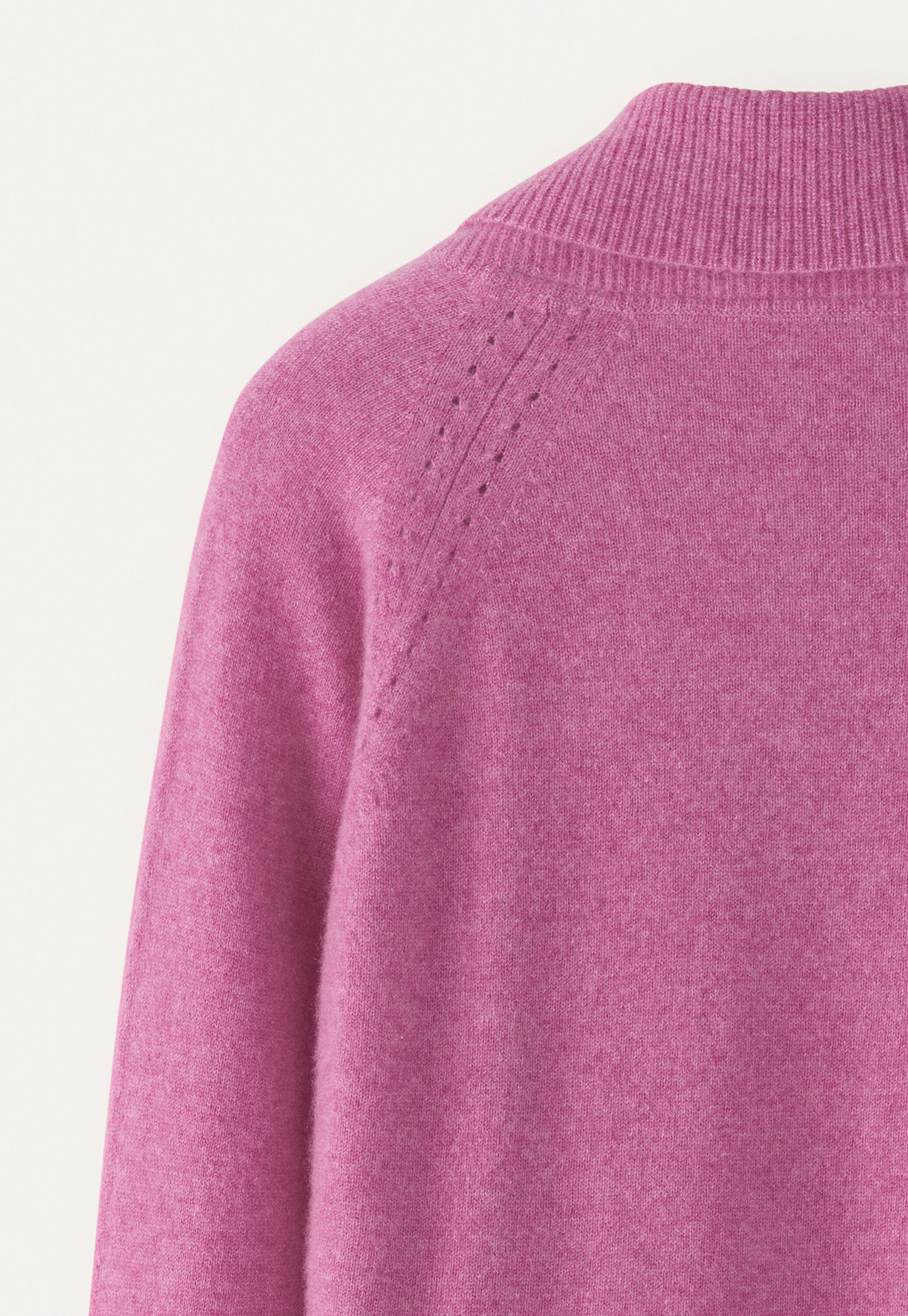 Shawl-collar sweater