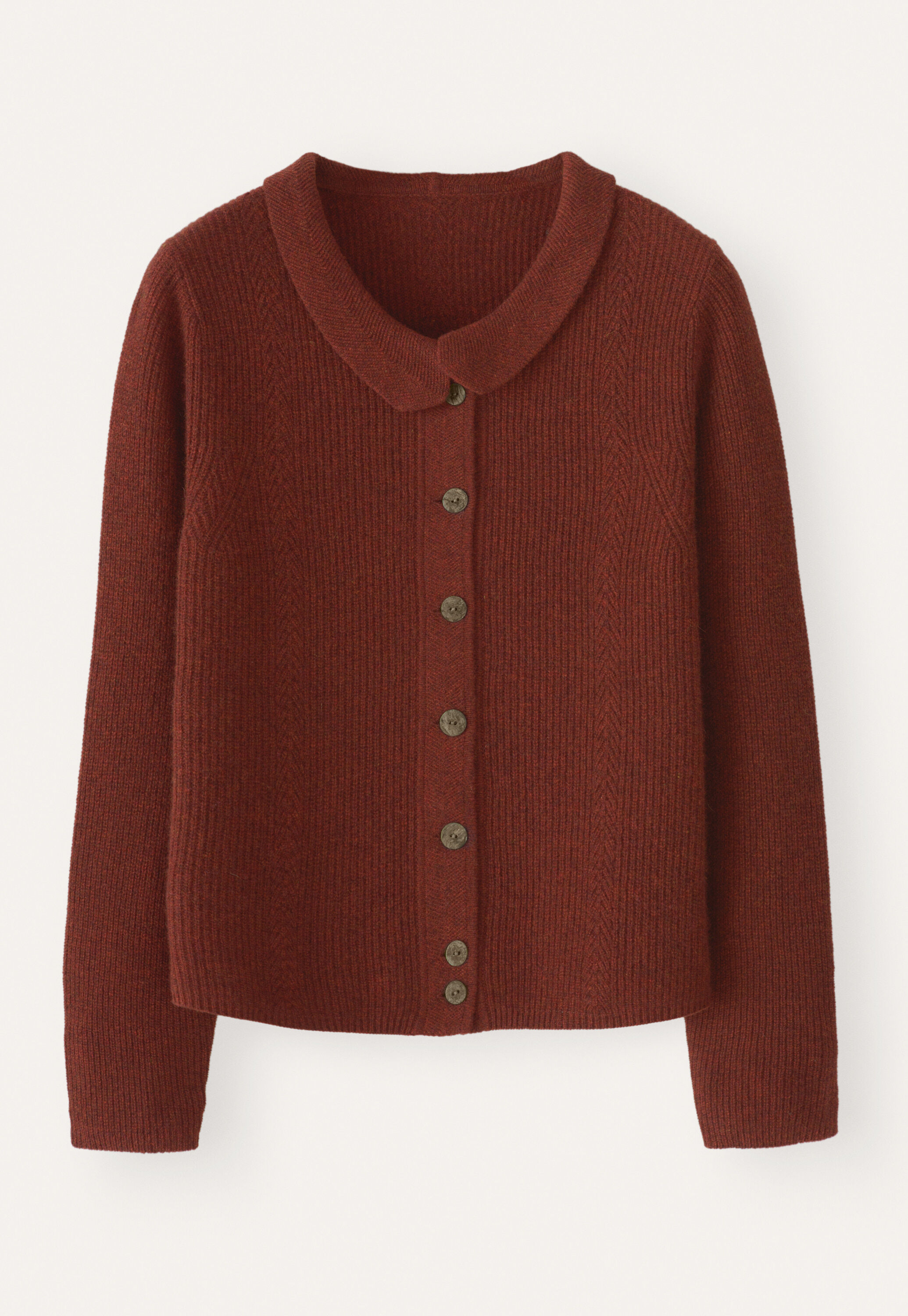 Collared cardigan