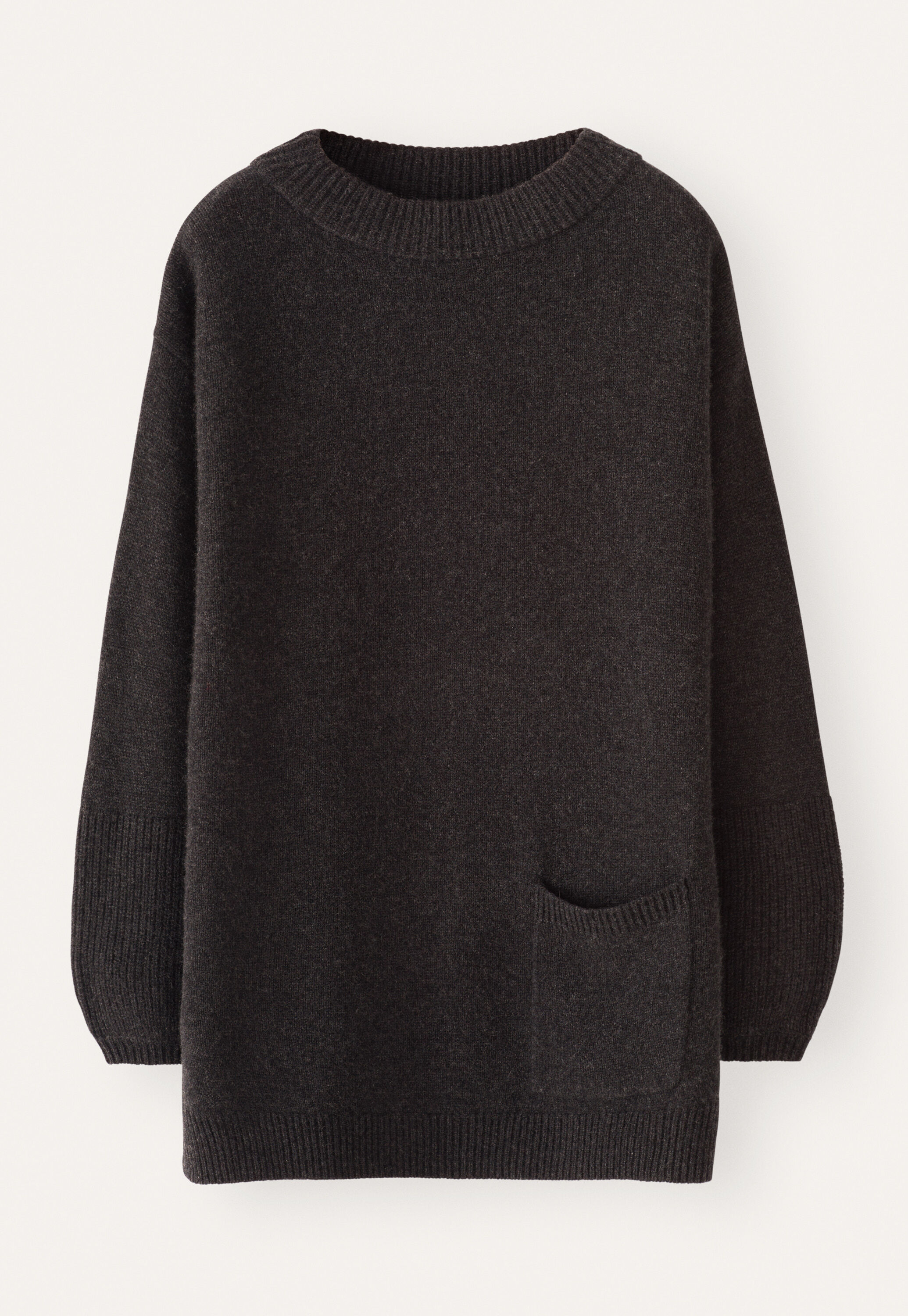 Patch-pocket sweater