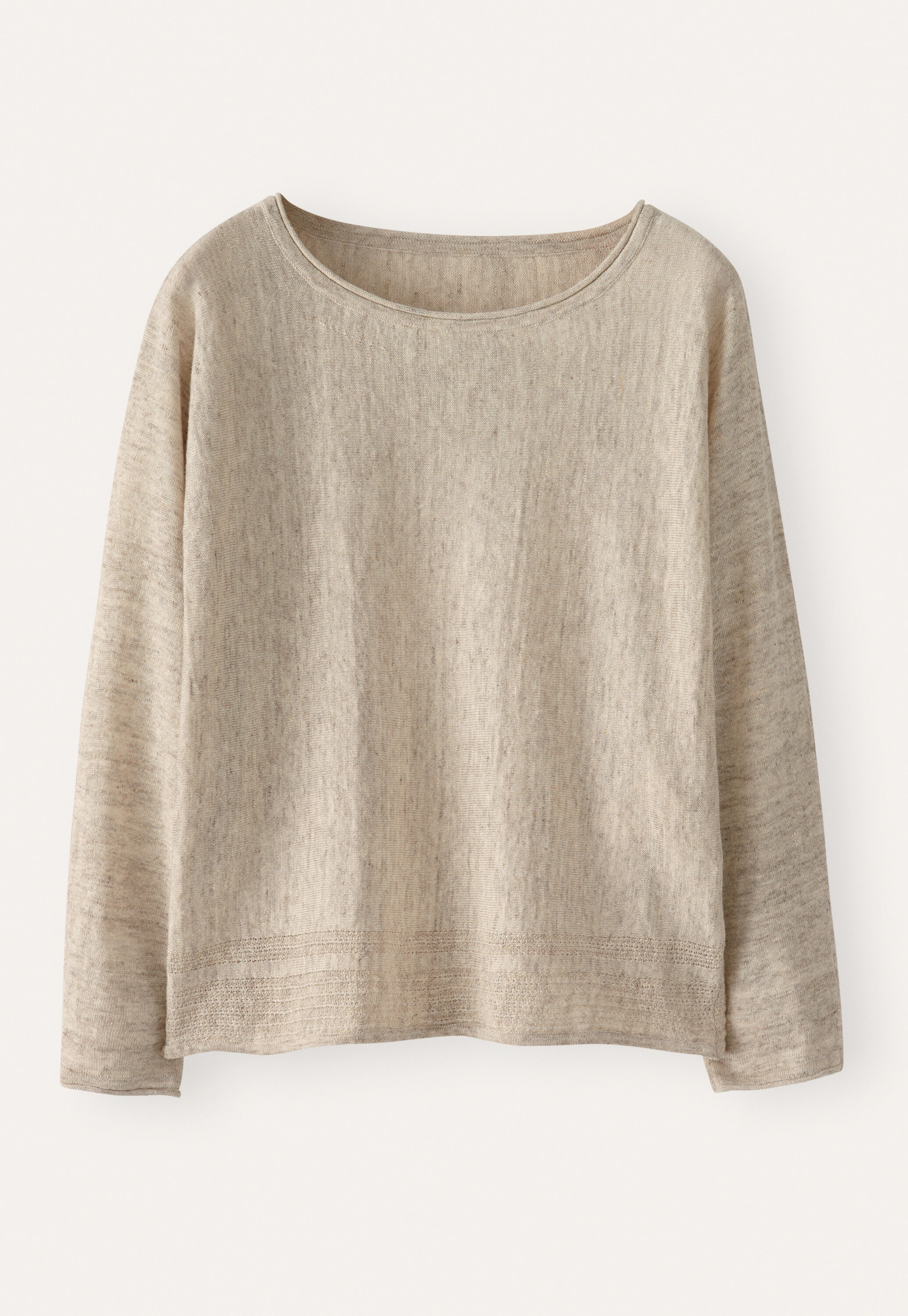 Dolman-sleeve sweater