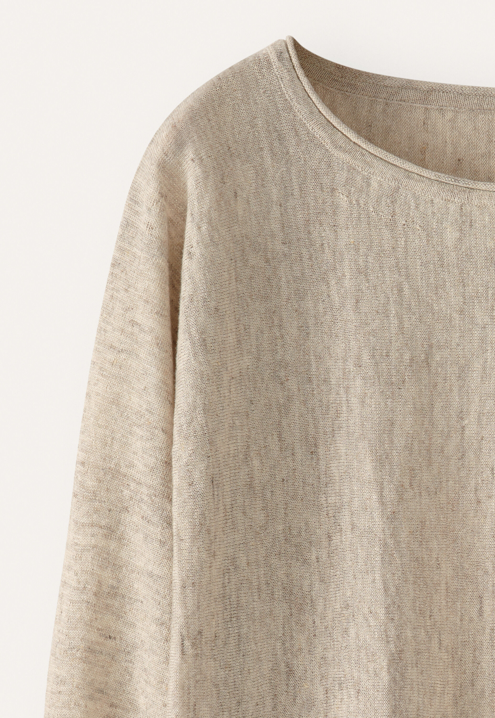 Dolman-sleeve sweater