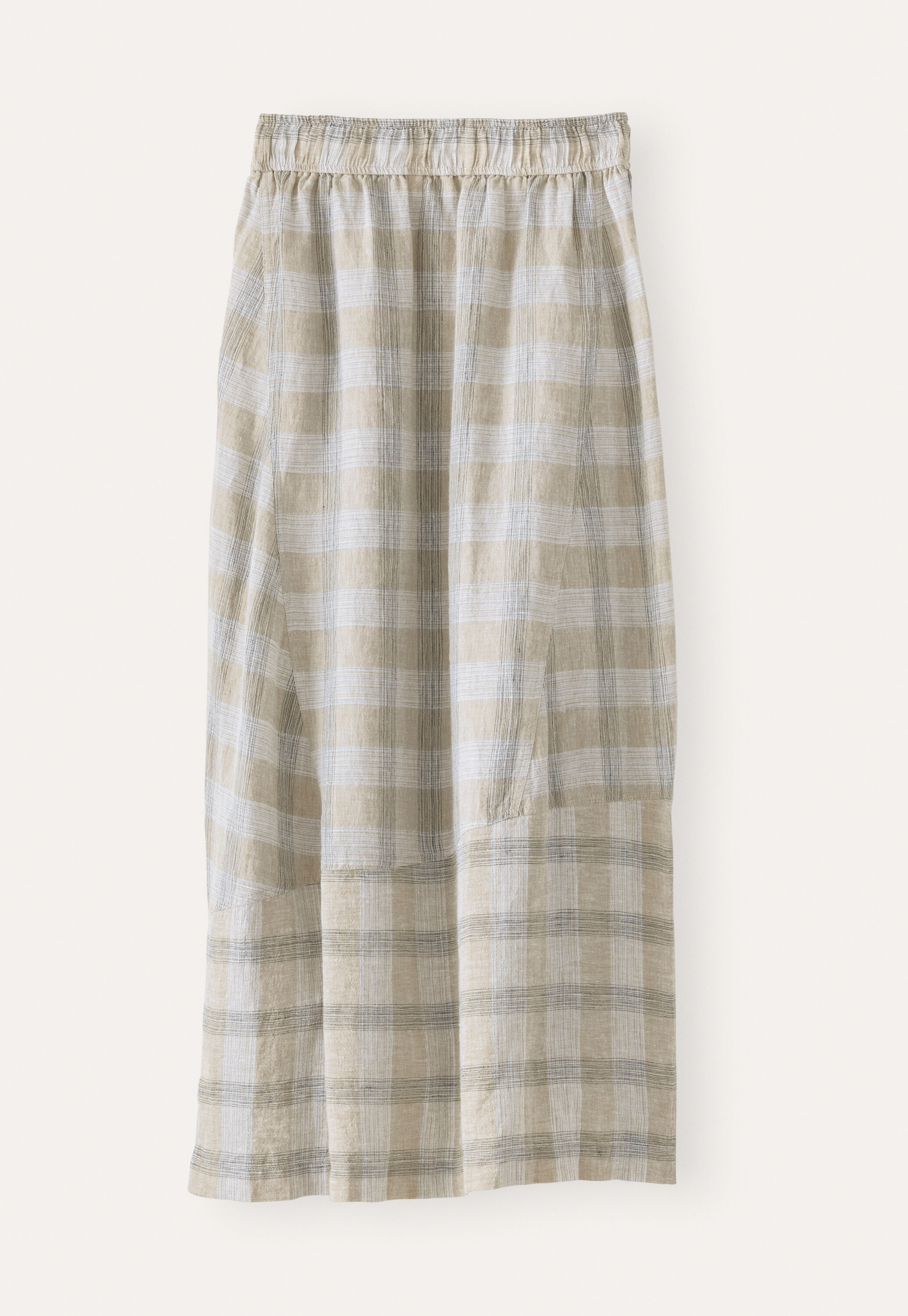Checked skirt