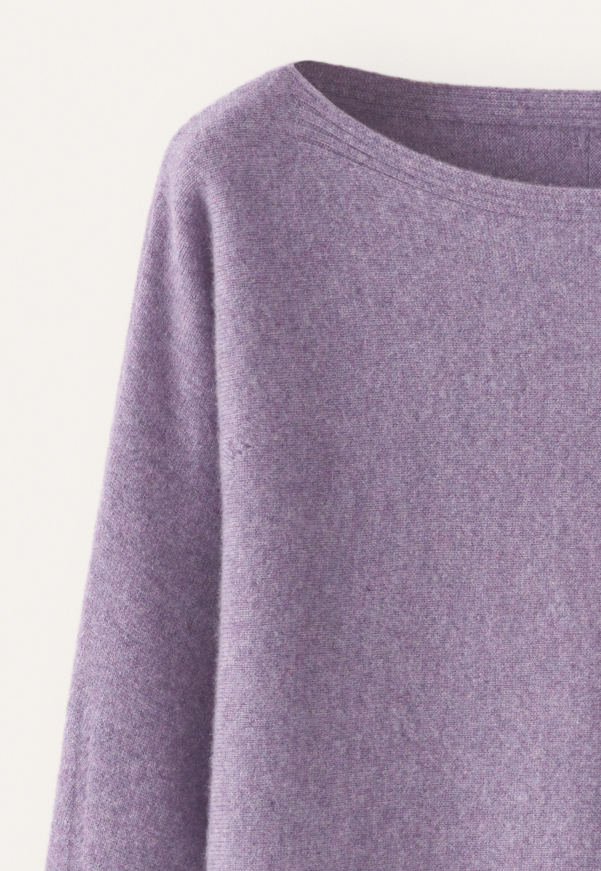 Boat-neck sweater