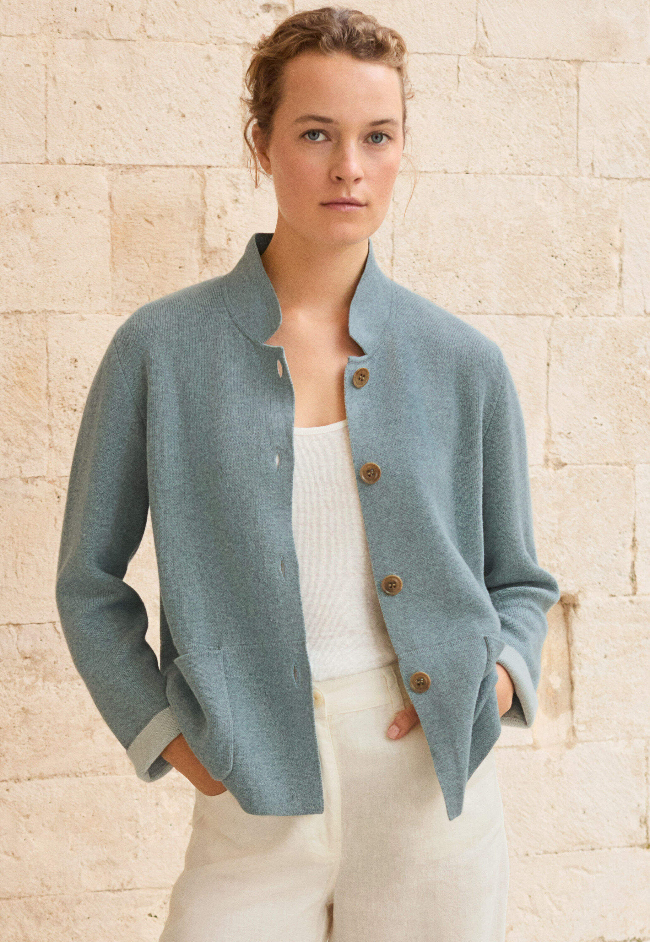 Double-knit jacket