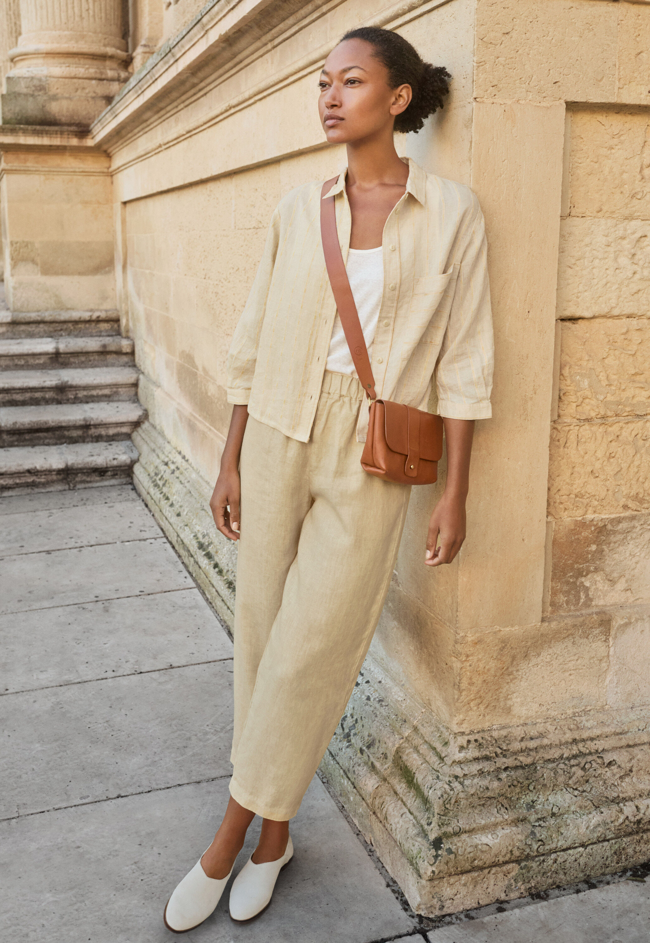 Cropped trousers