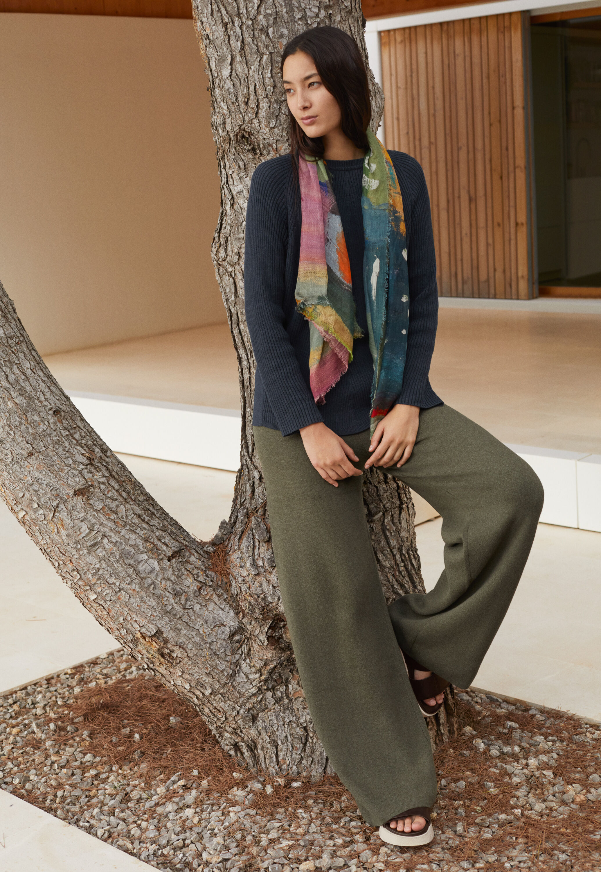 Printed scarf