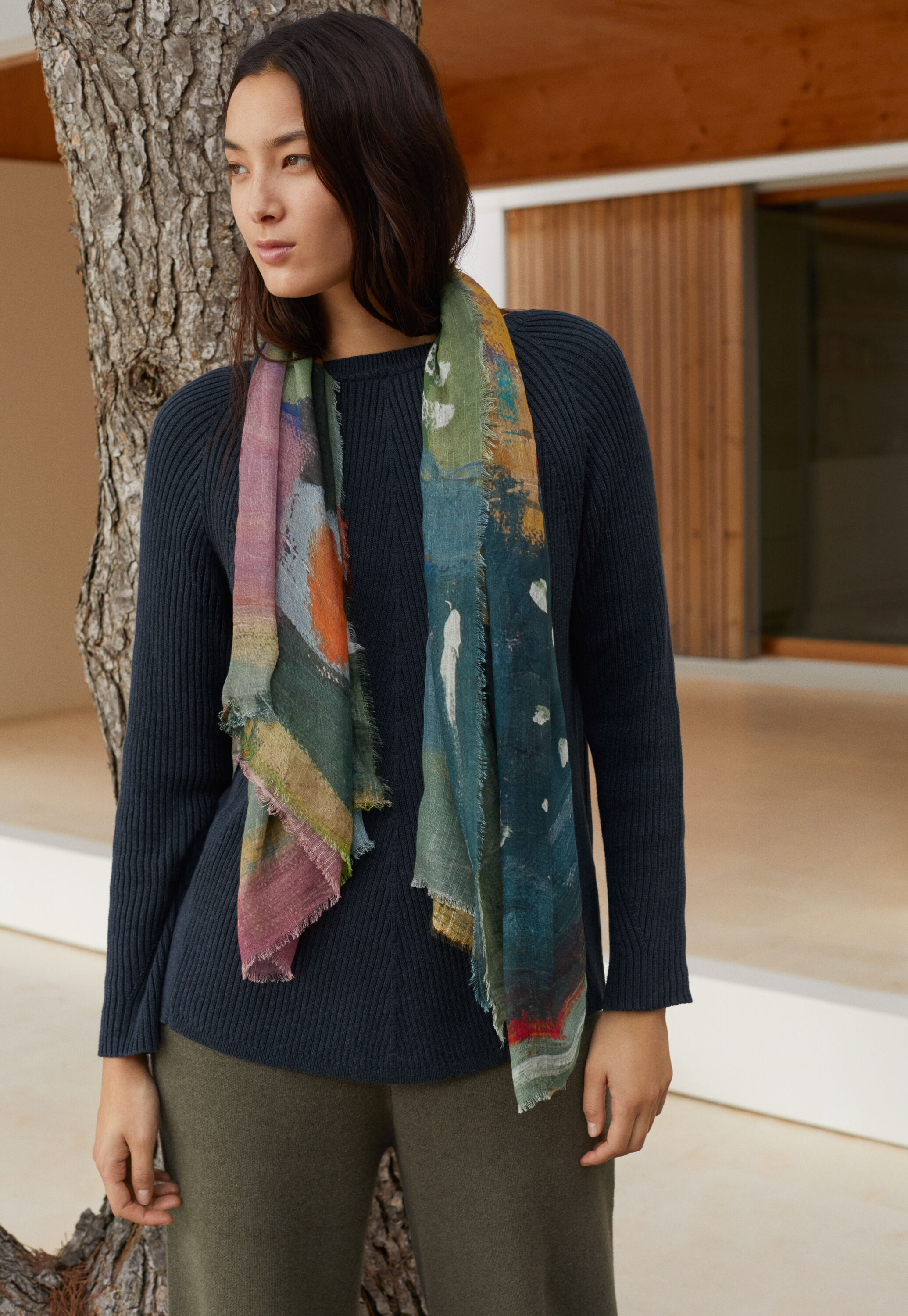 Printed scarf