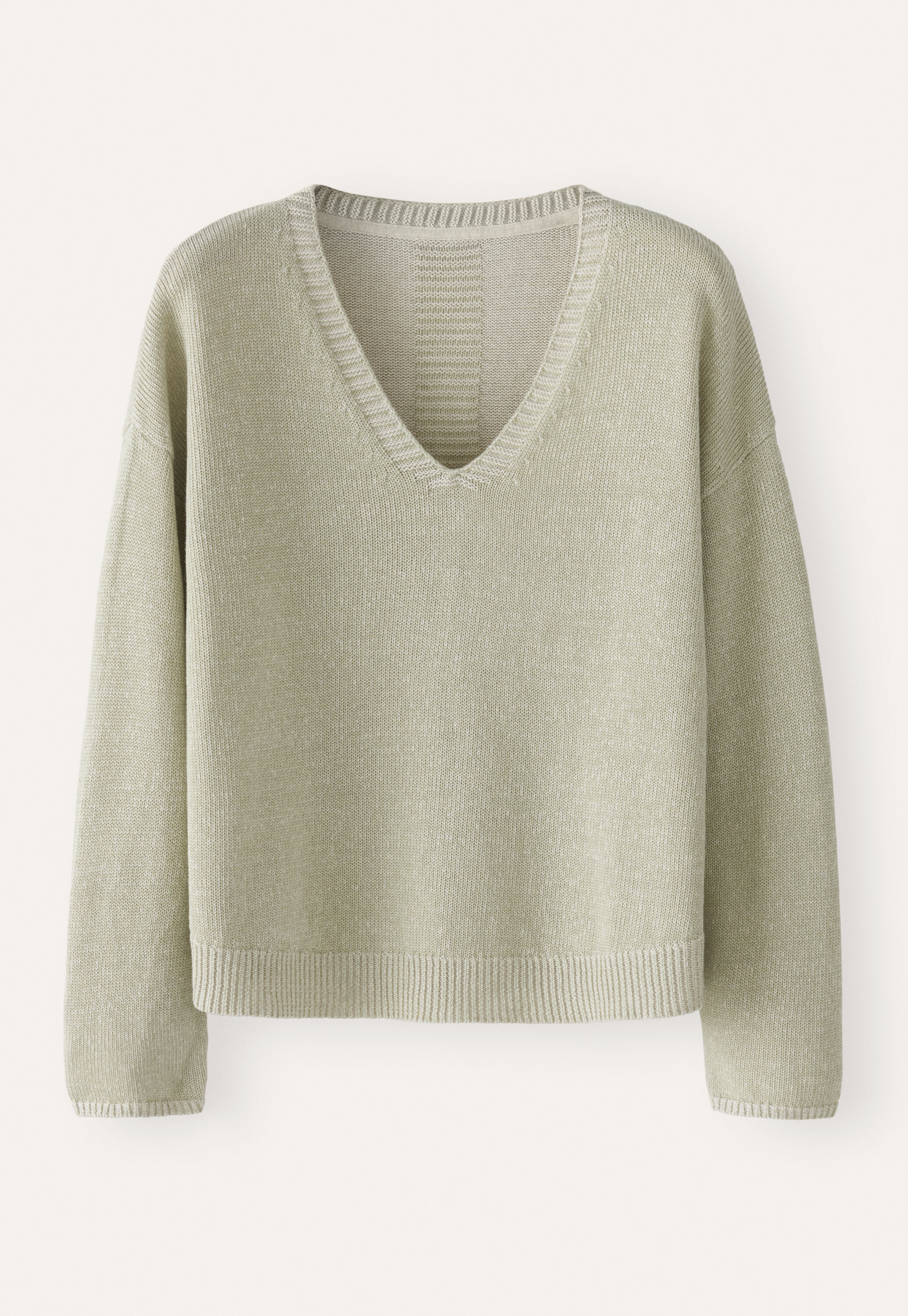 V-neck sweater