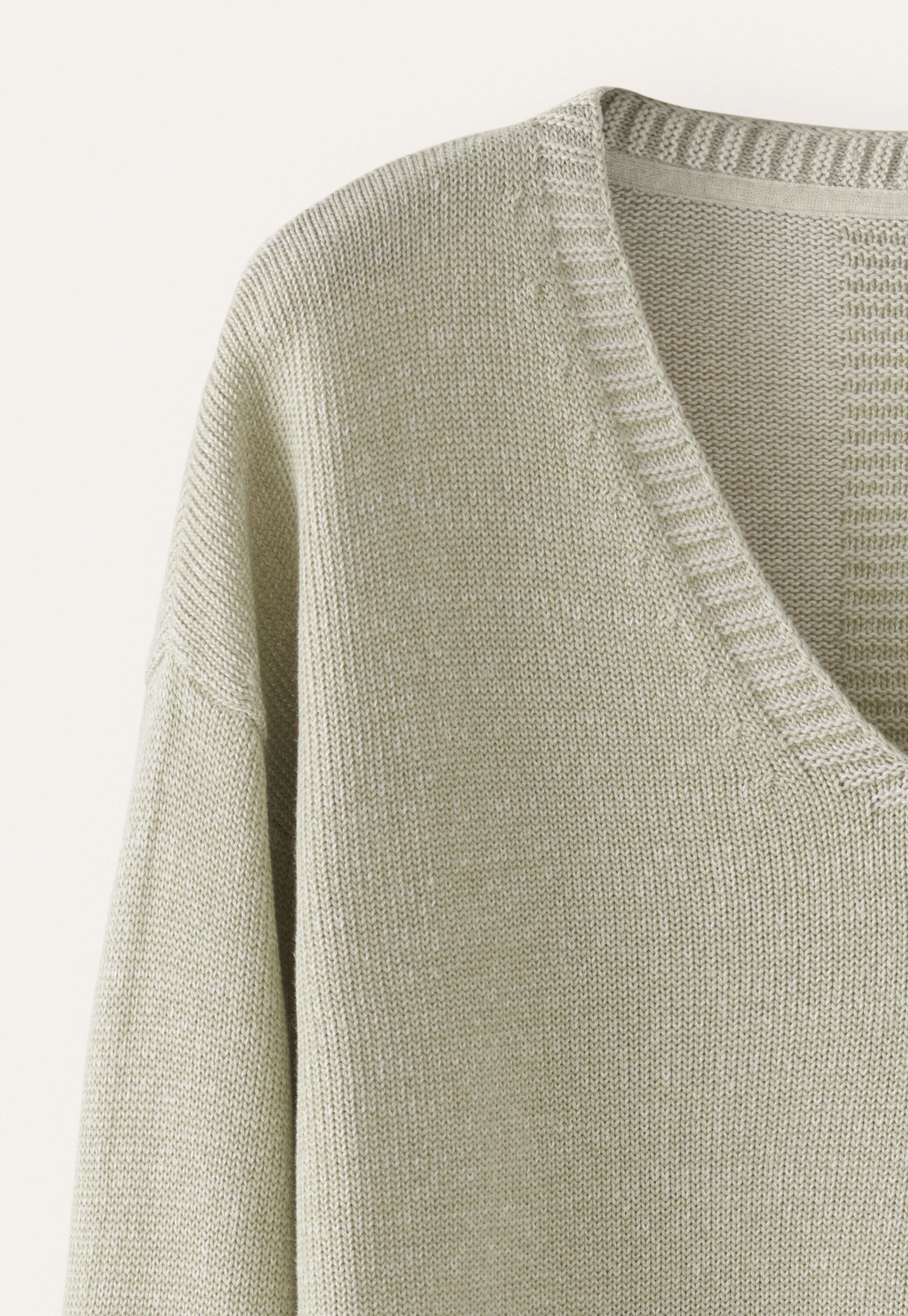V-neck sweater