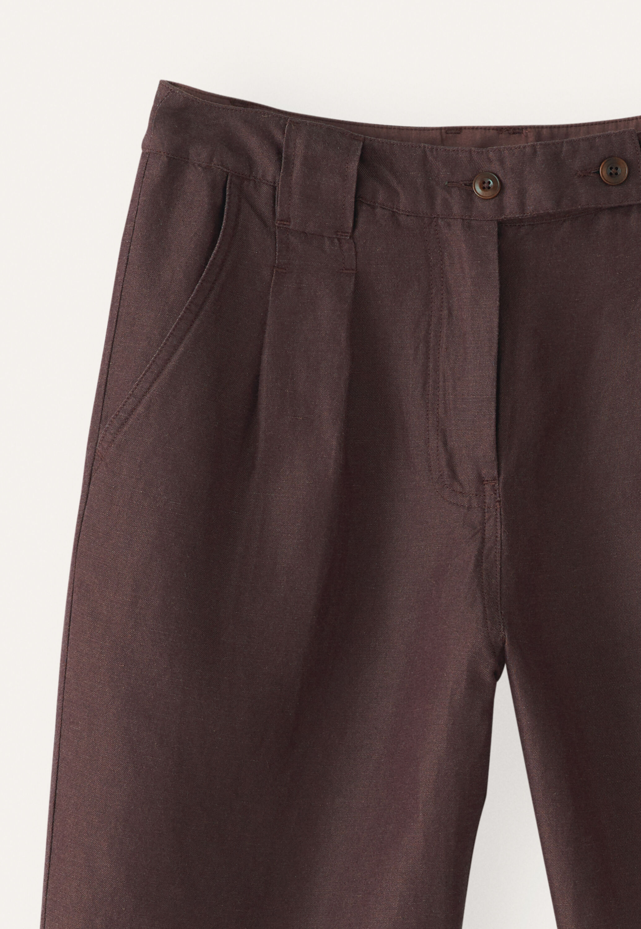 Tapered cropped trousers
