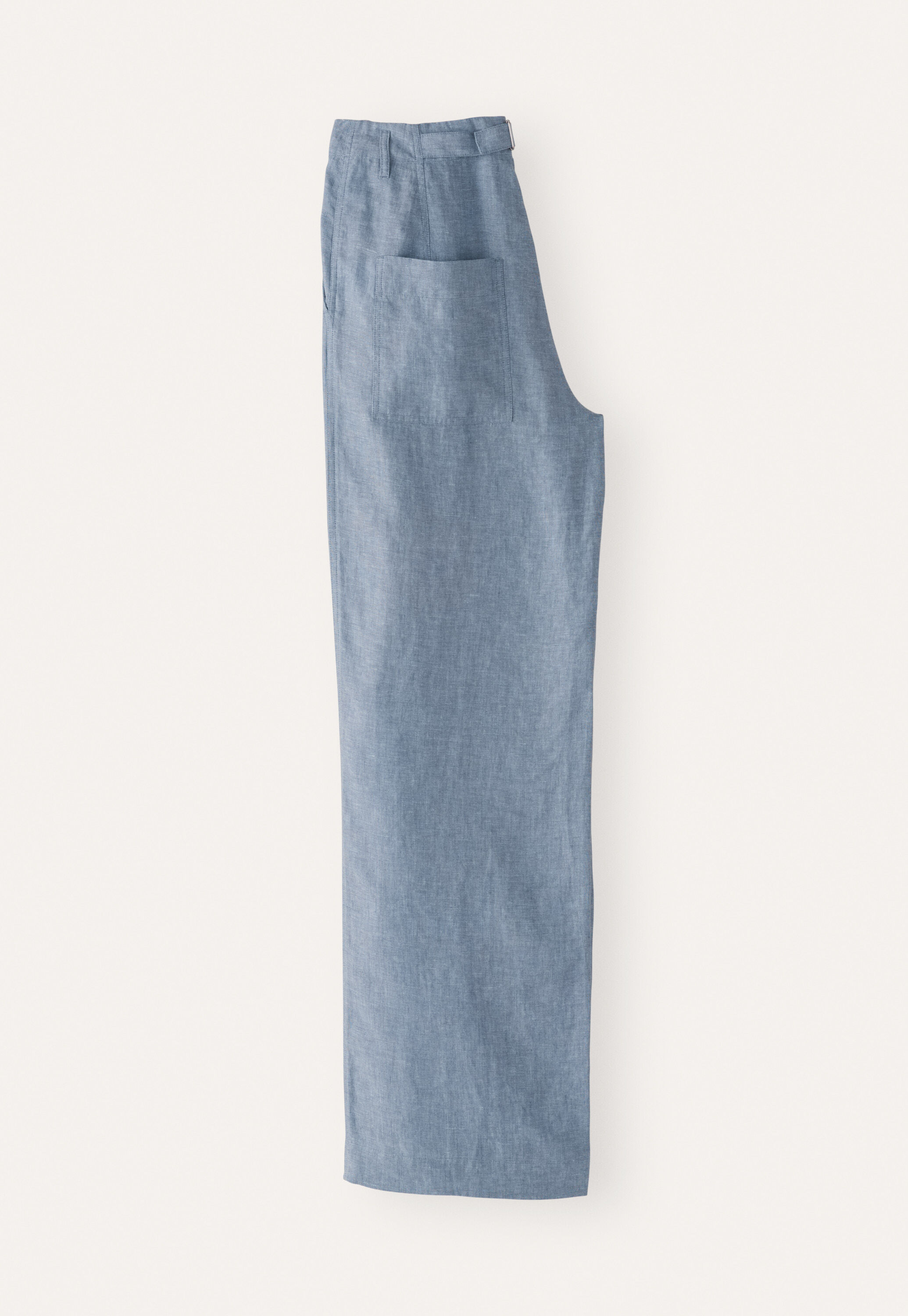 Relaxed straight-leg trousers