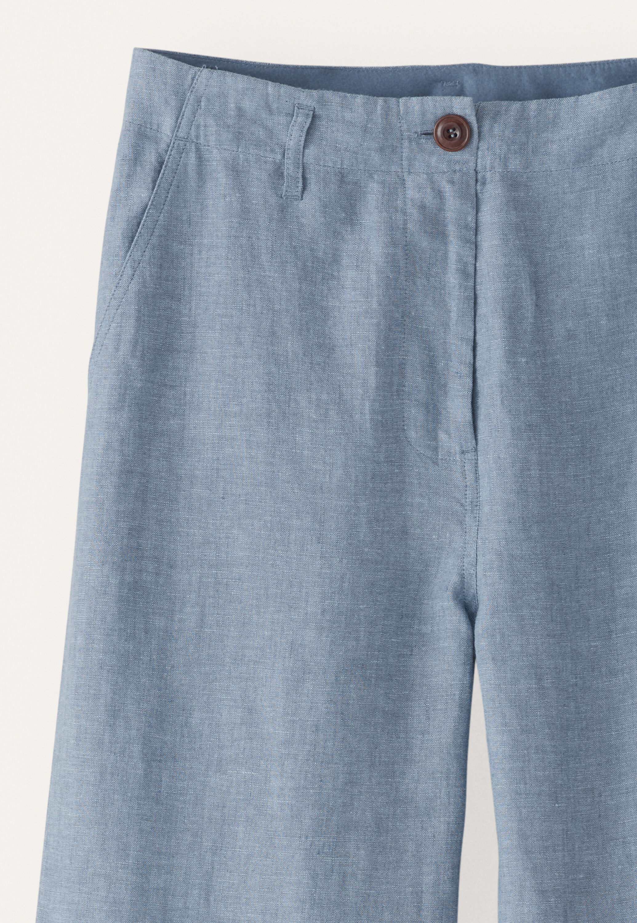 Relaxed straight-leg trousers