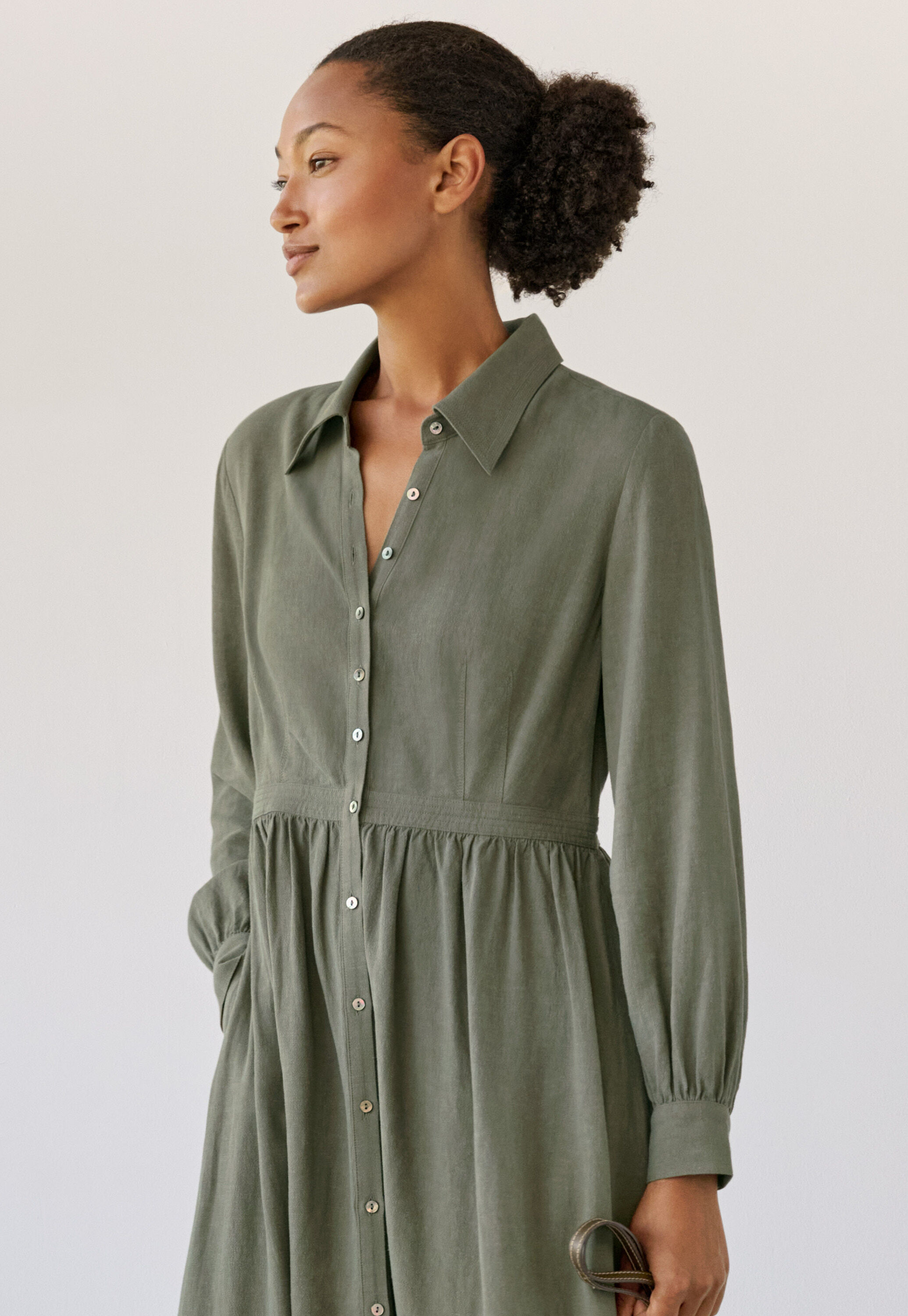 Long shirtdress