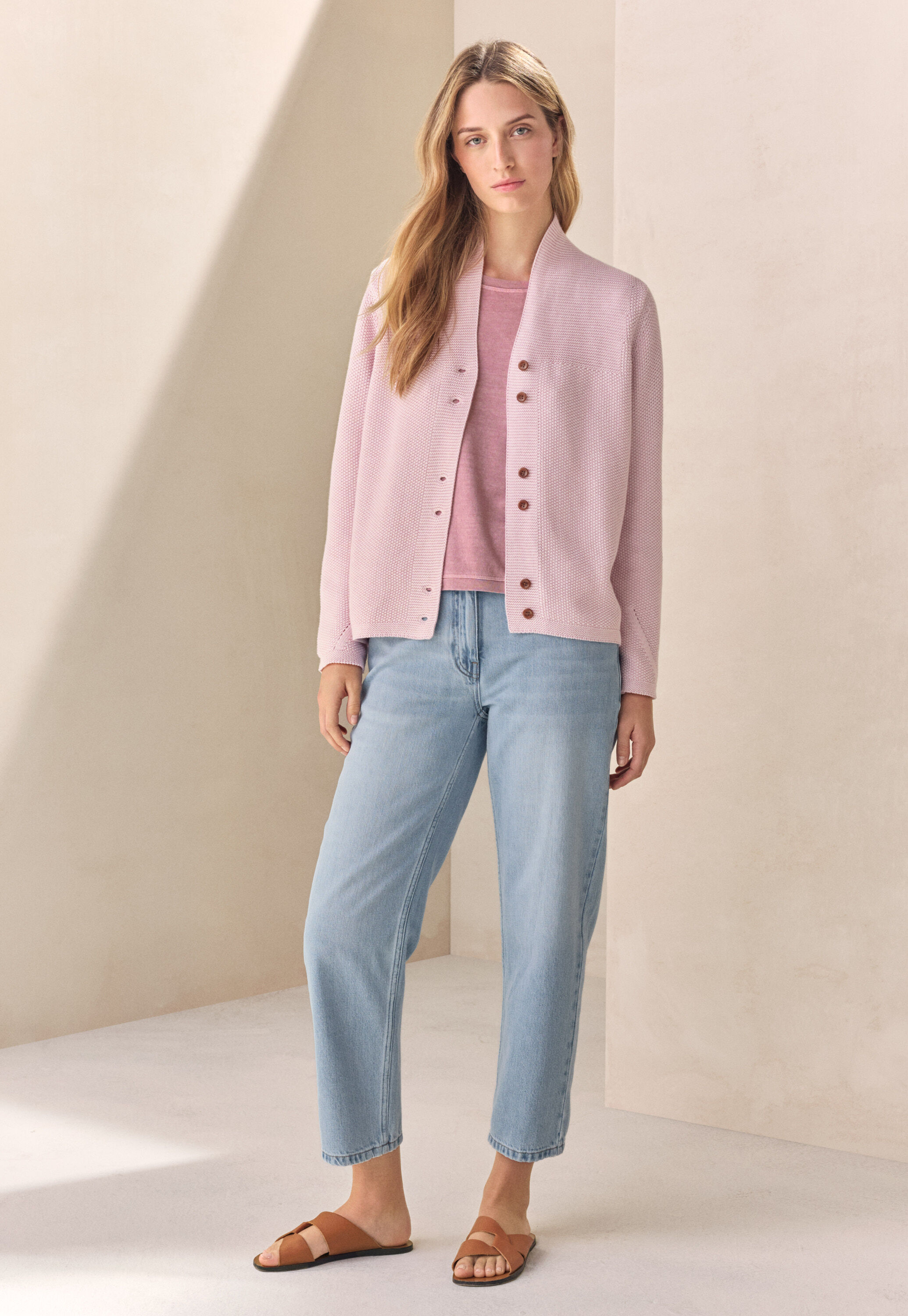 Tapered-leg jeans