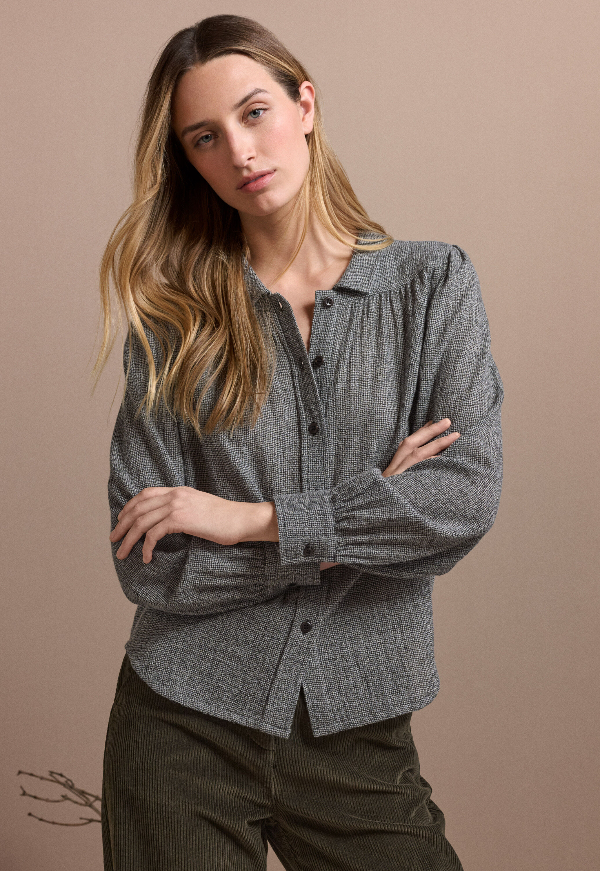 Dogtooth blouse