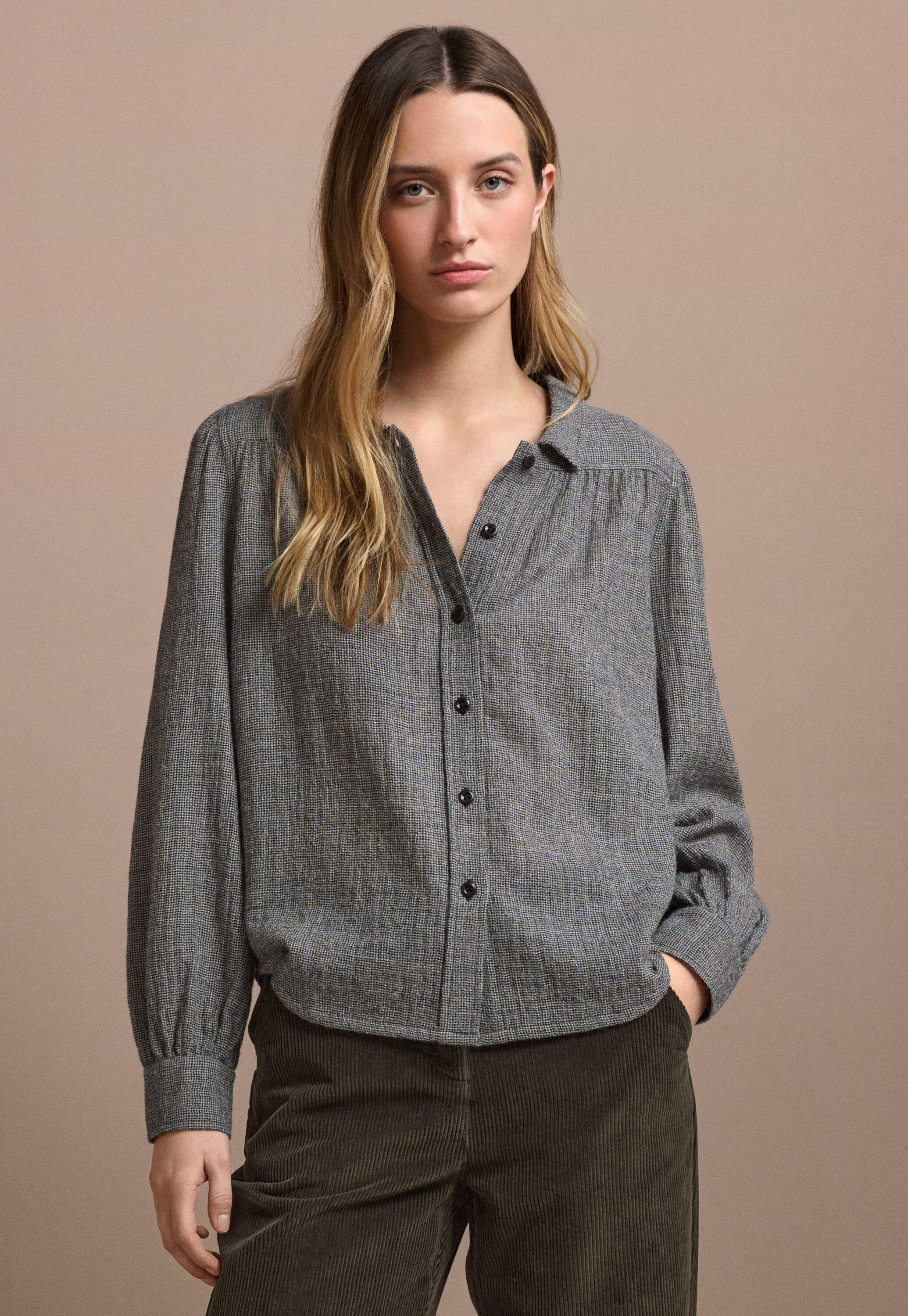 Dogtooth blouse