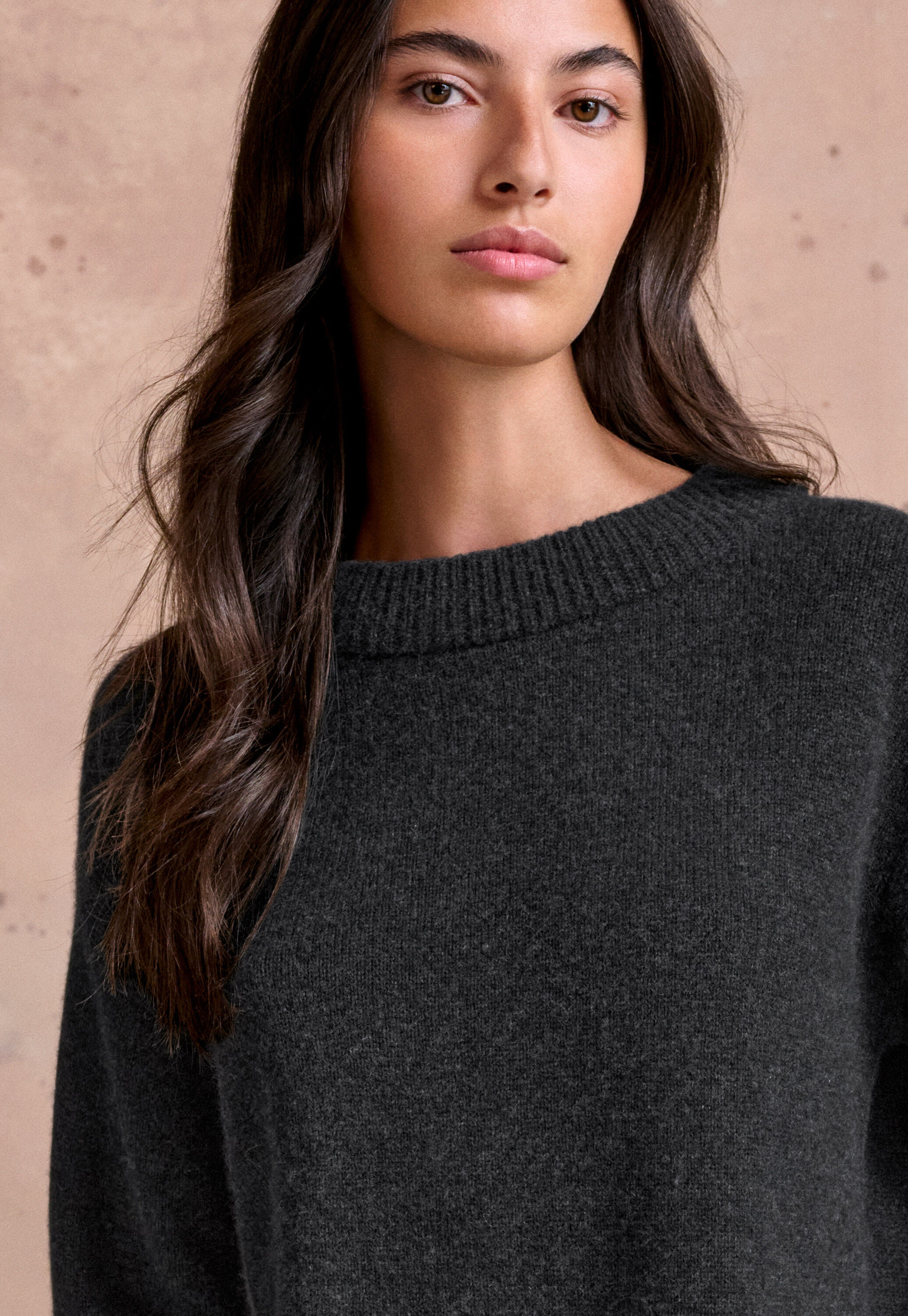 Patch-pocket sweater