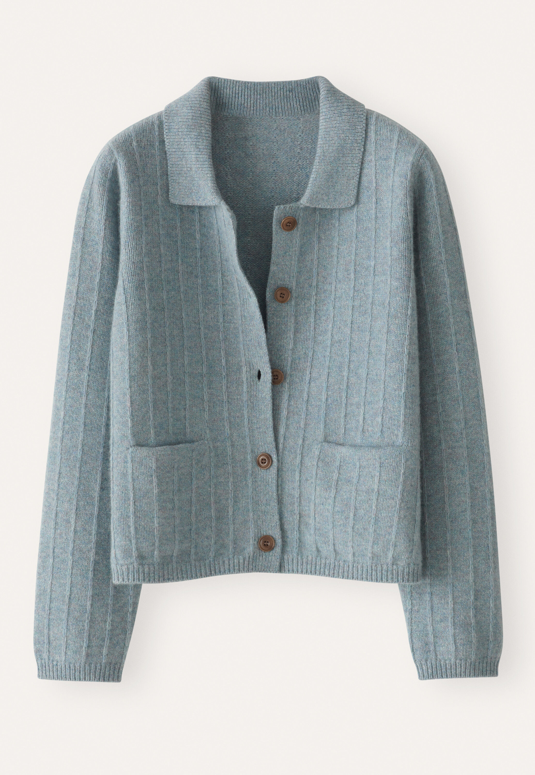 Collared cardigan