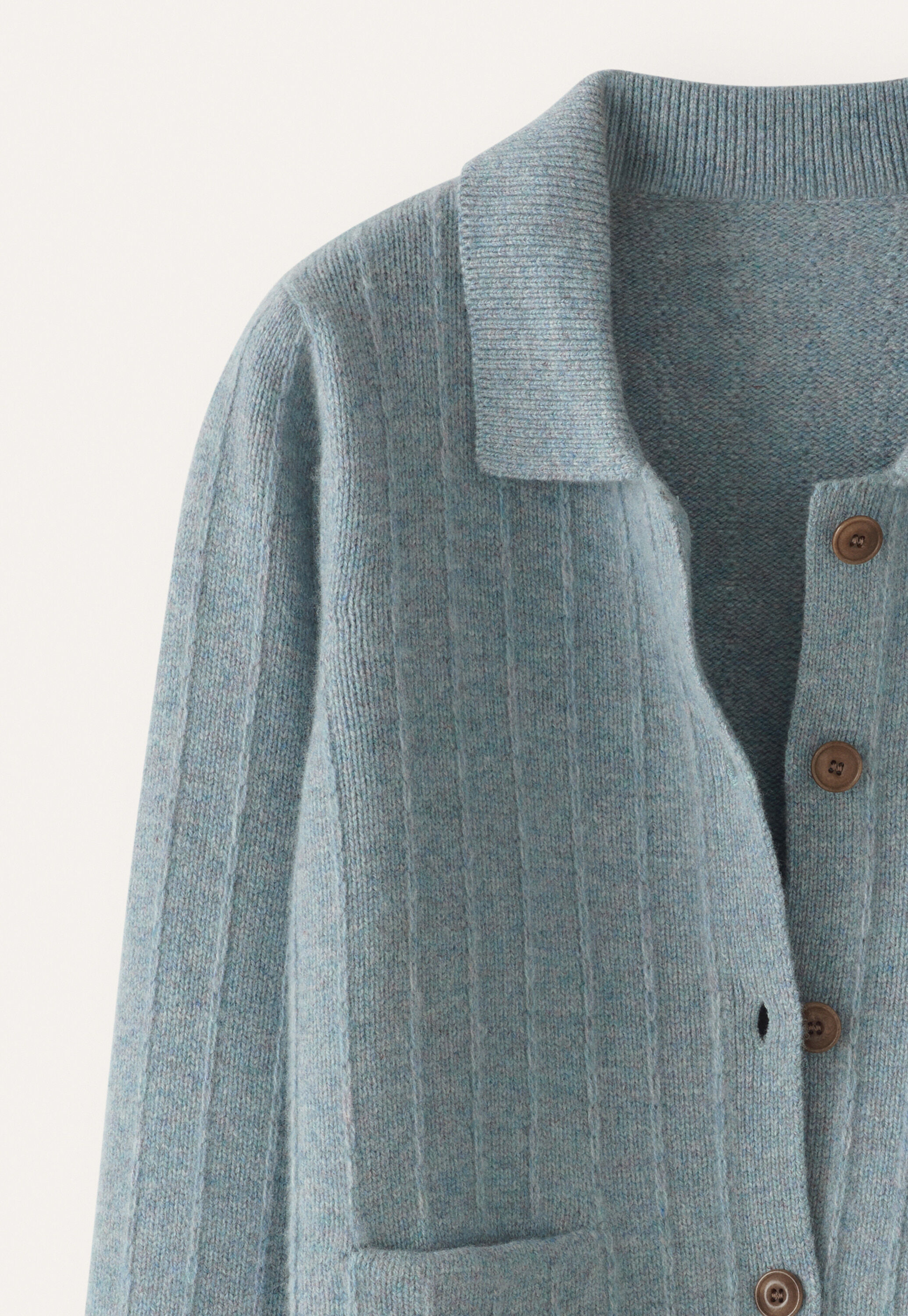 Collared cardigan