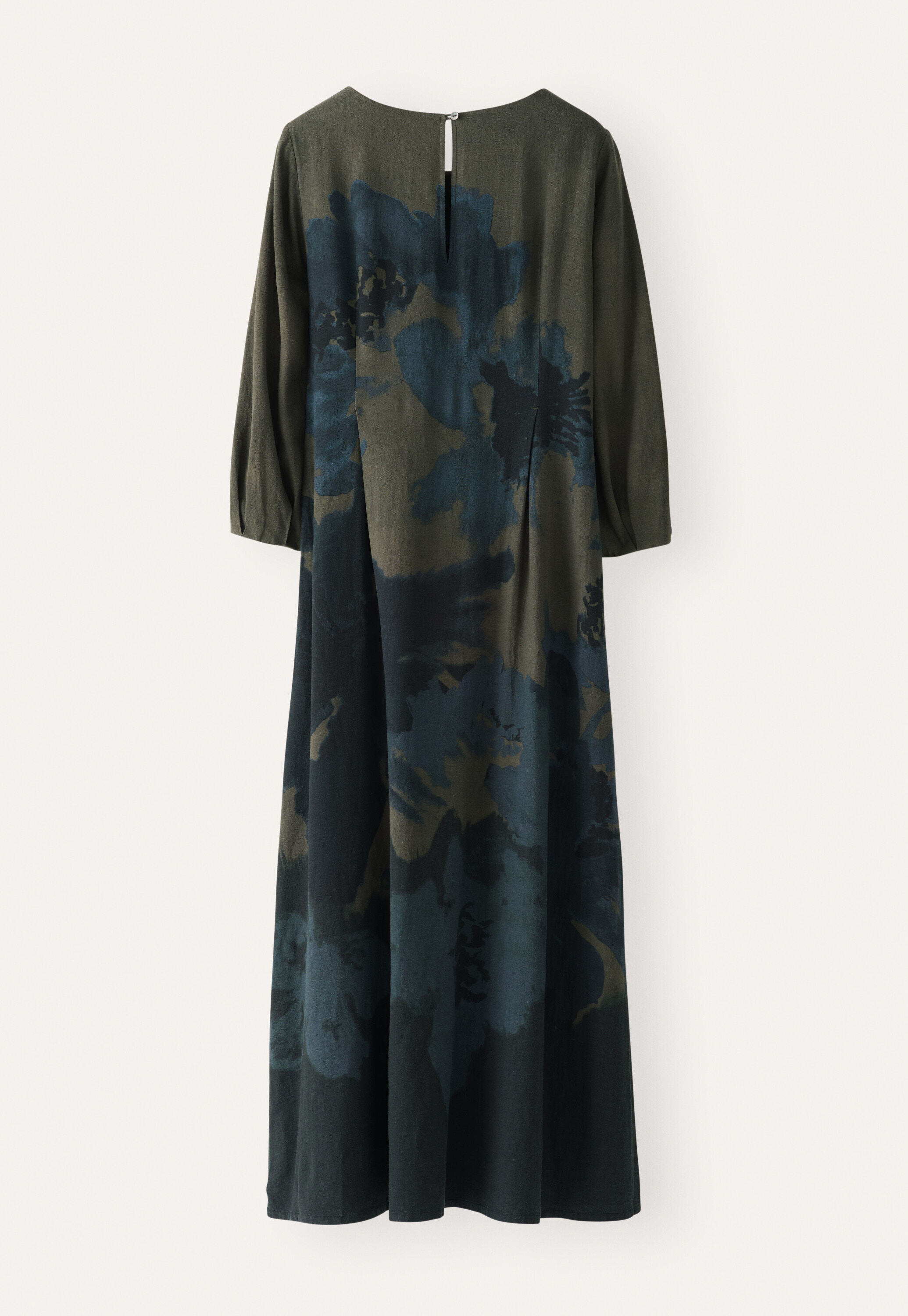 Long printed dress