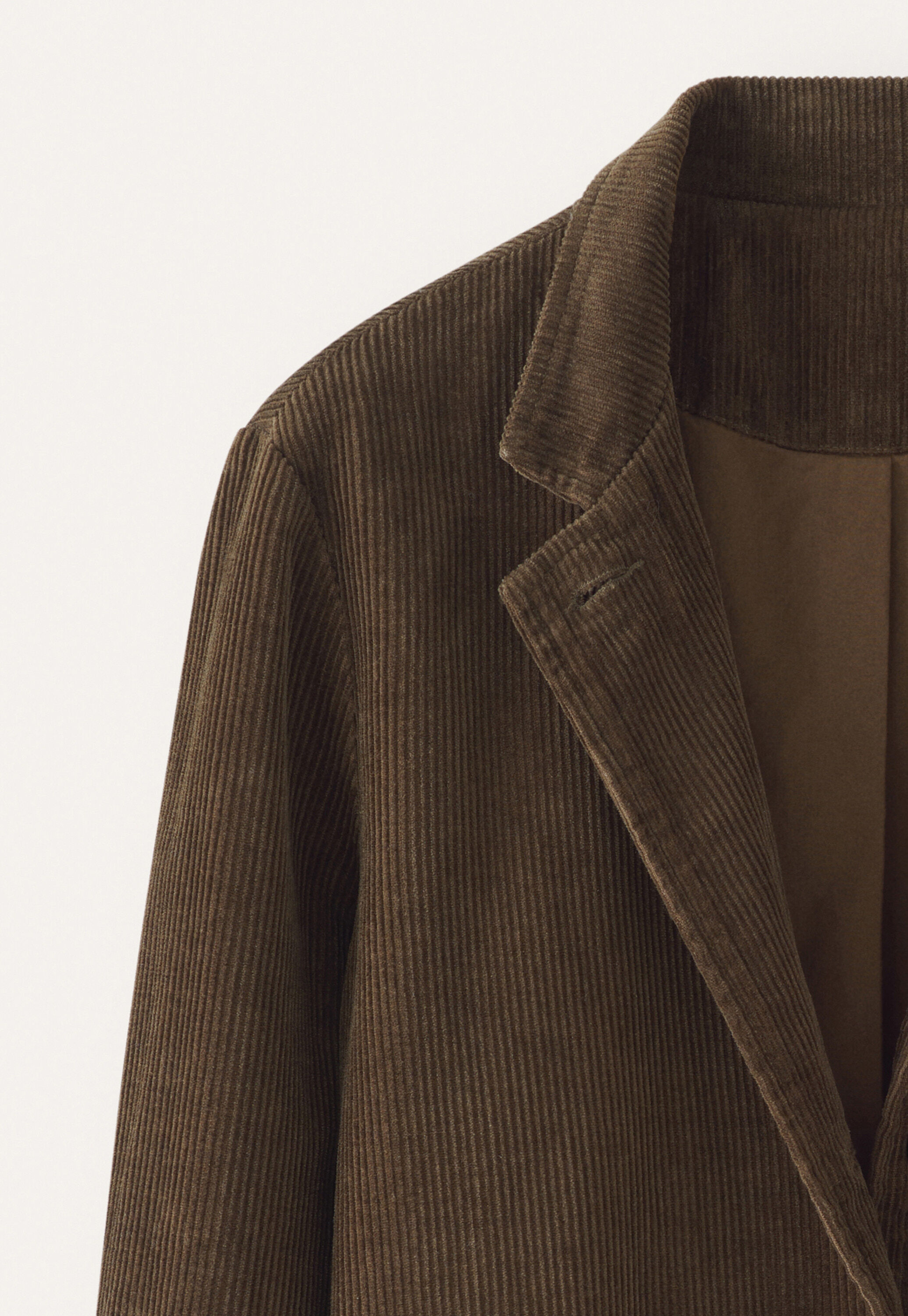 Cord patch-pocket jacket