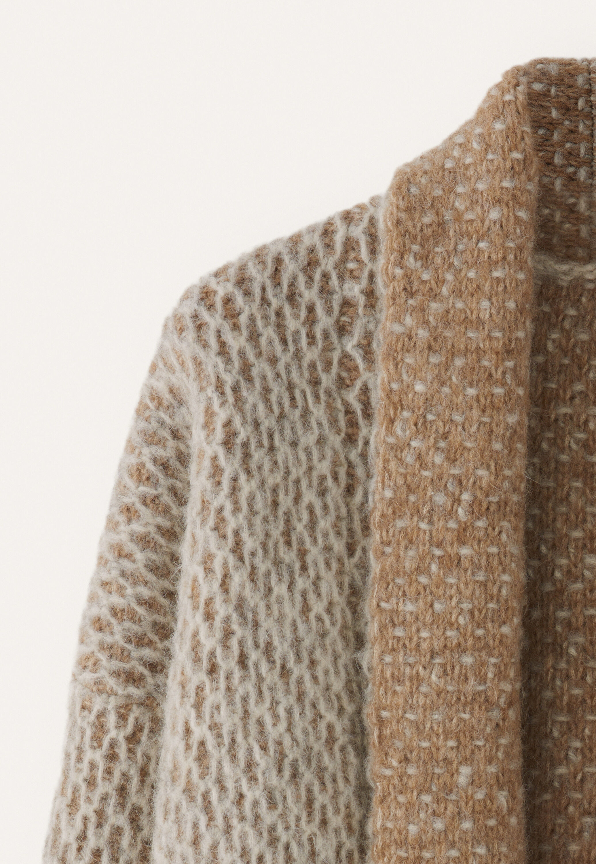 Shawl cardigan