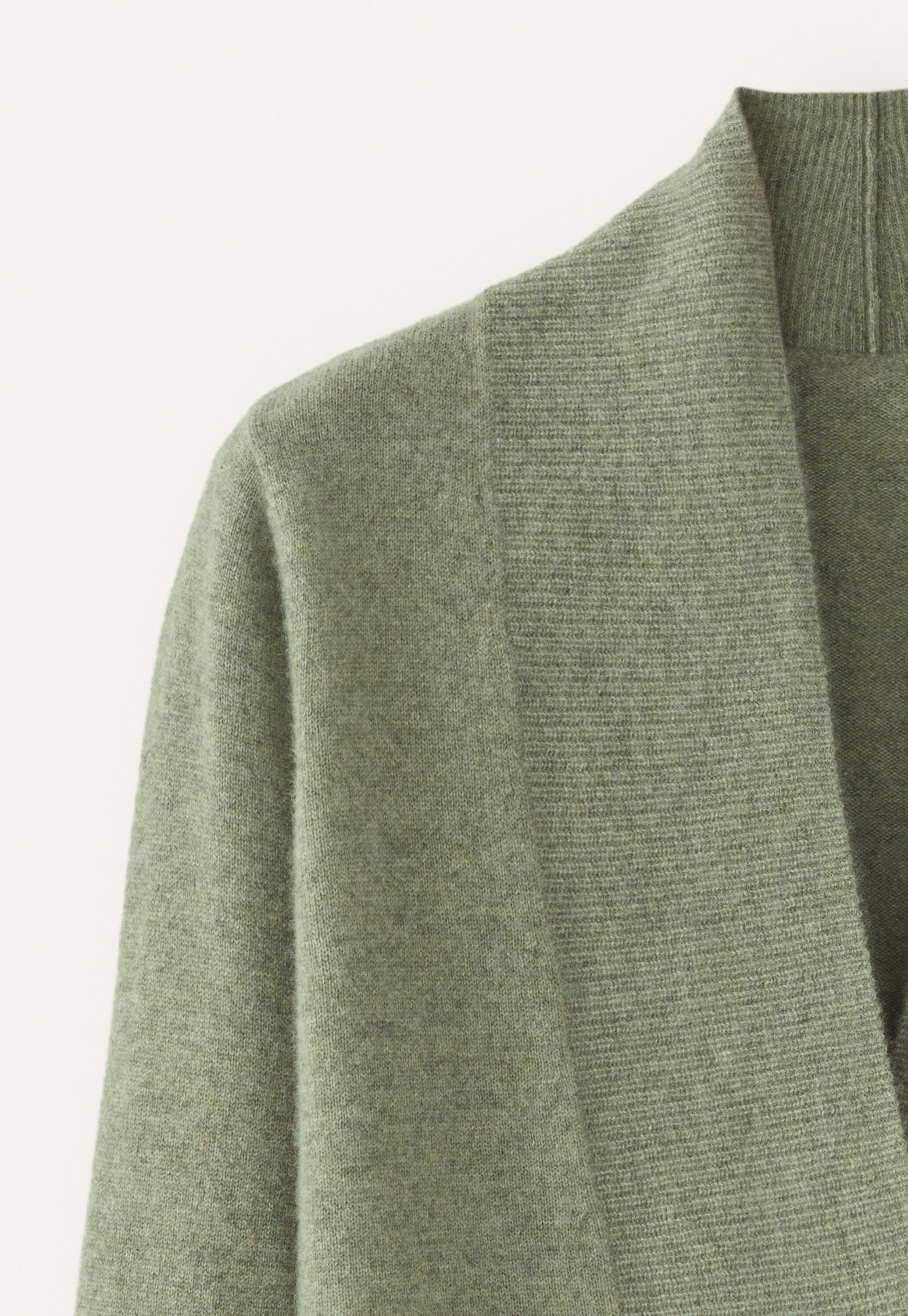Double-breasted cardigan