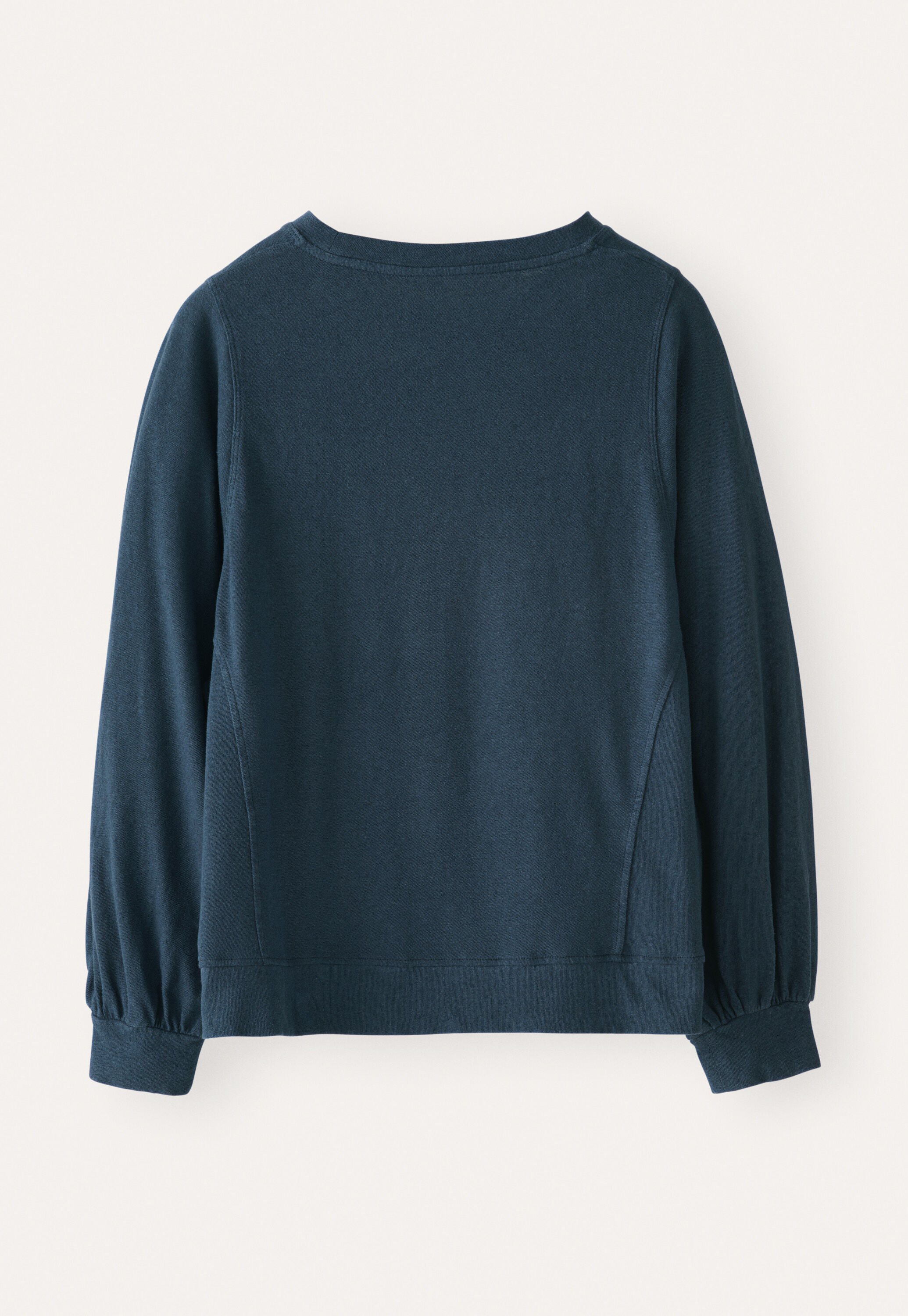 Long-sleeve jersey top
