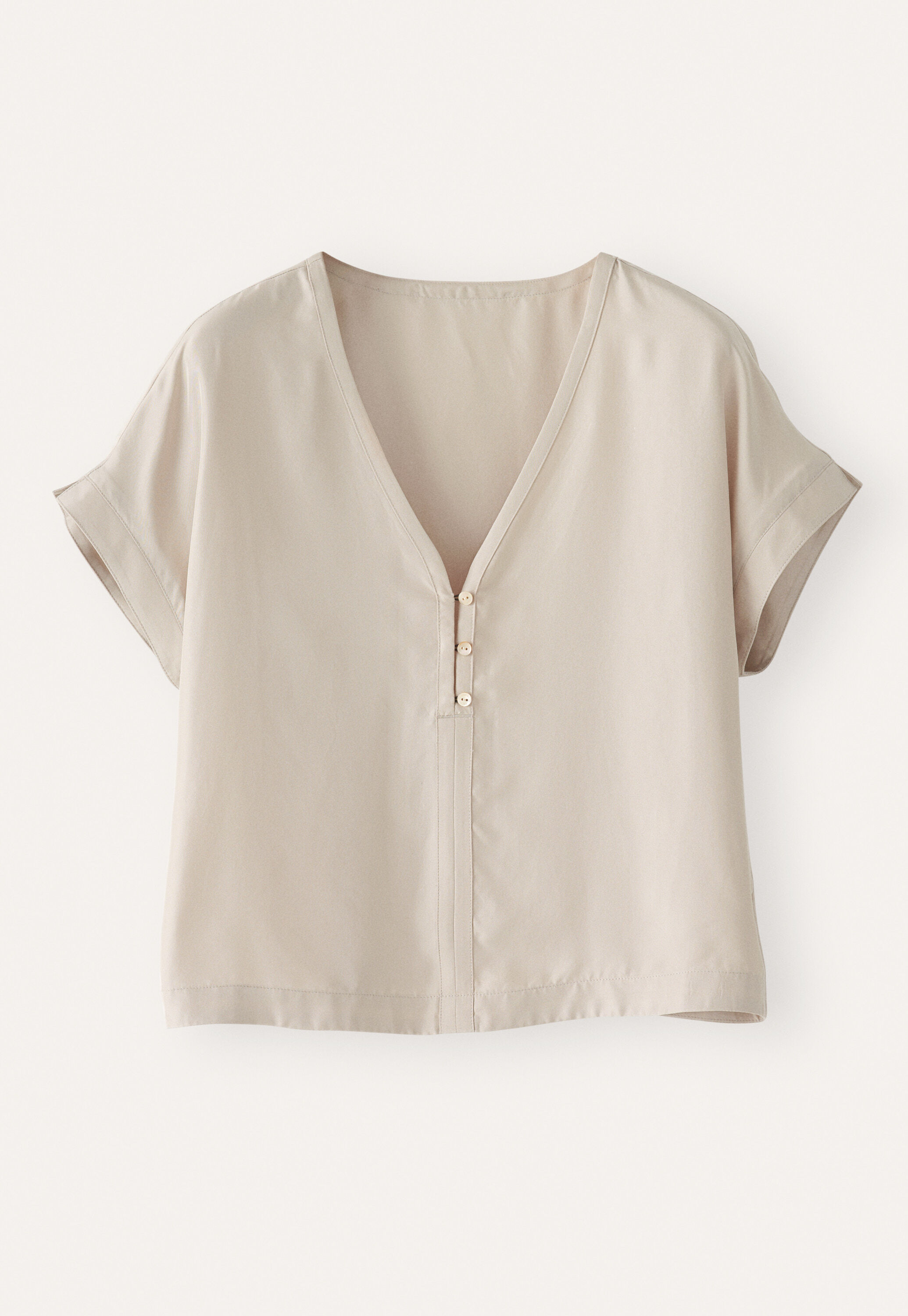 V-neck top