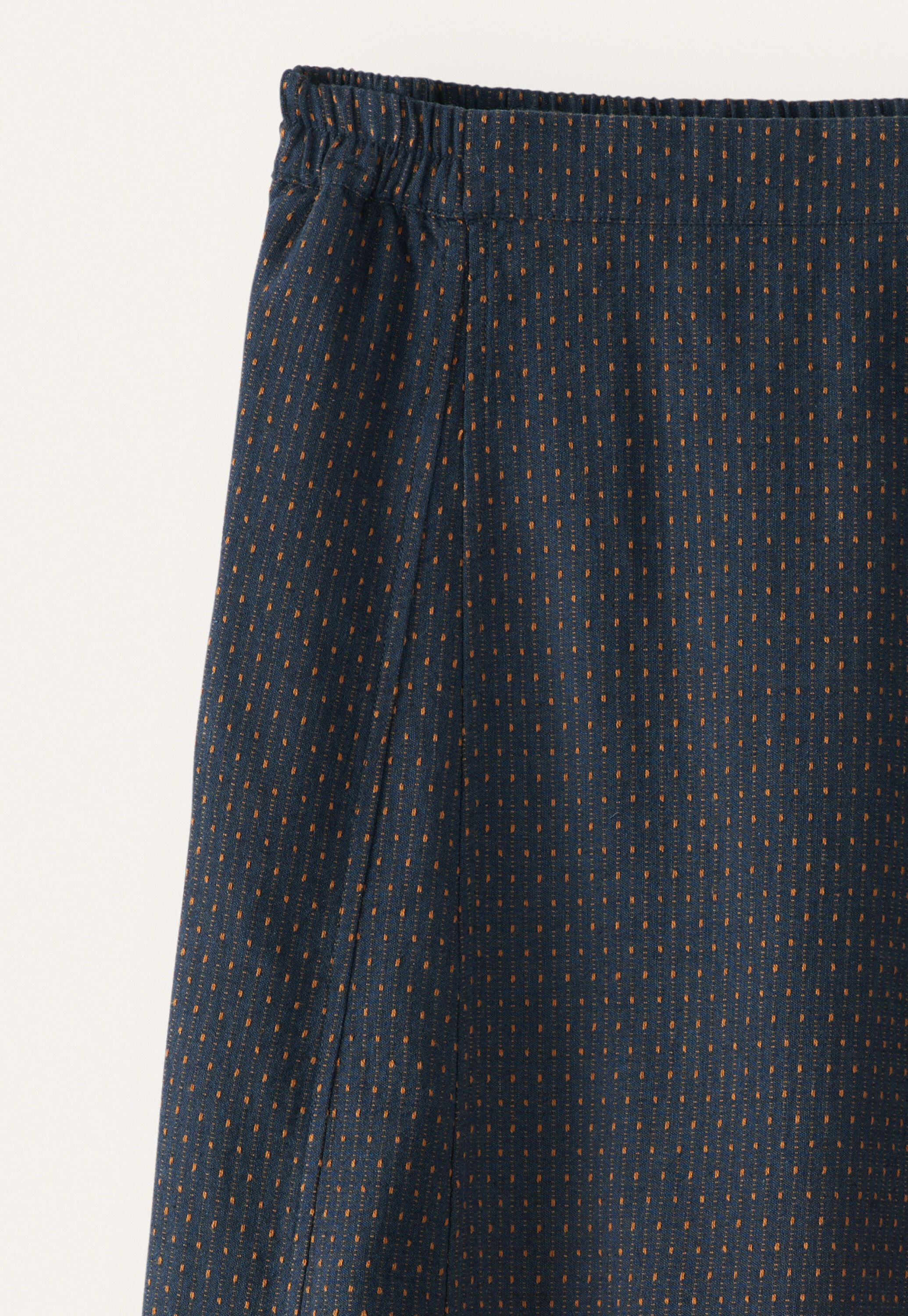 Long godet skirt