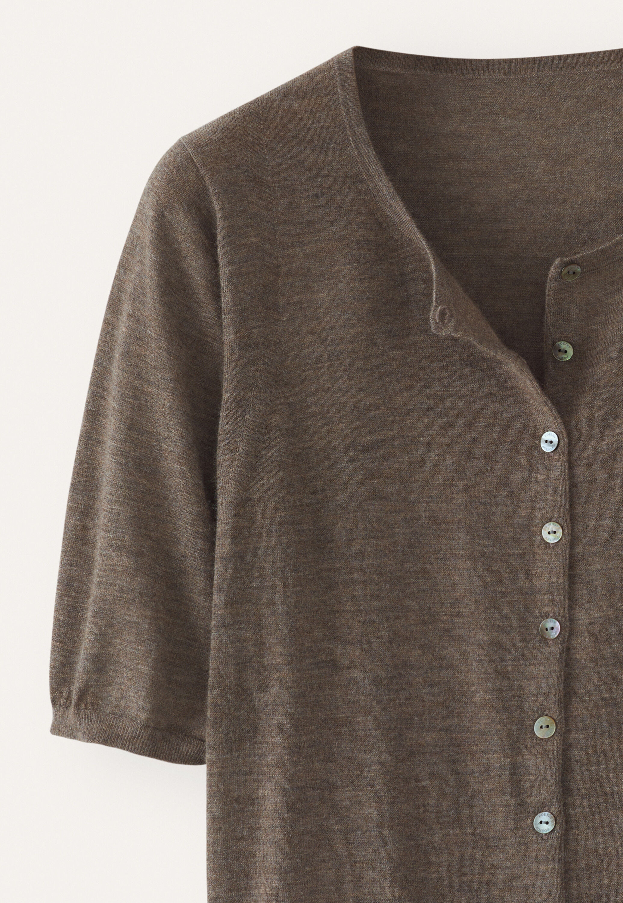 Button-through sweater
