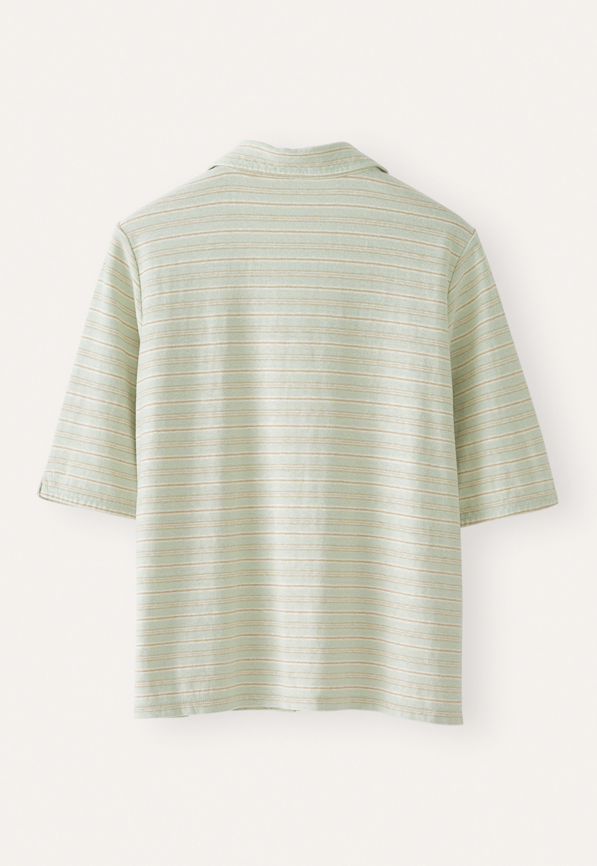 Striped jersey shirt