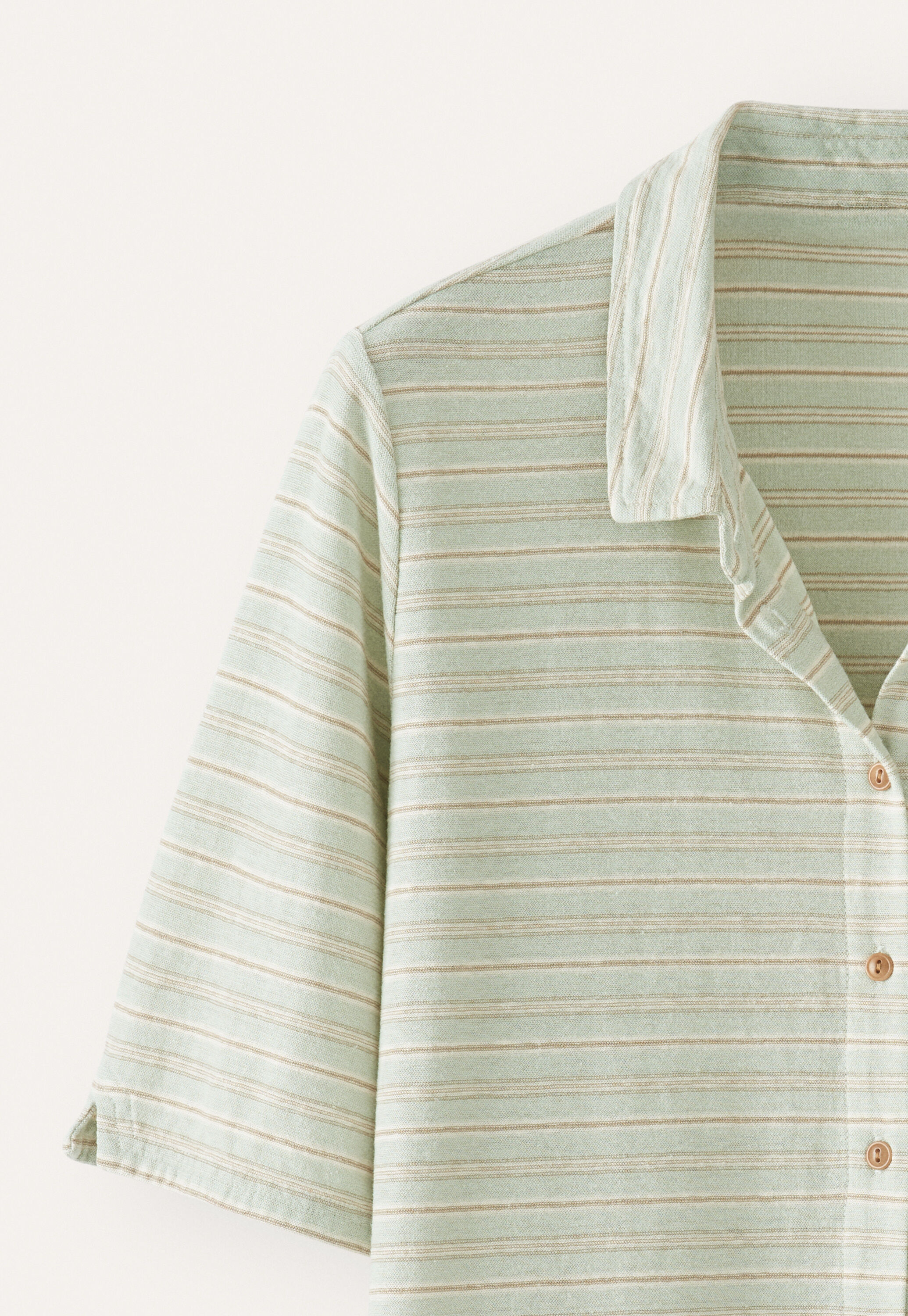 Striped jersey shirt