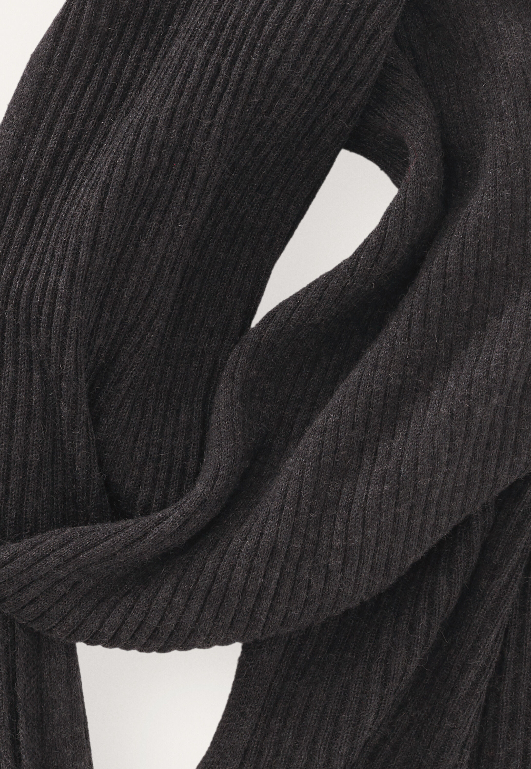 Rib-stitch scarf