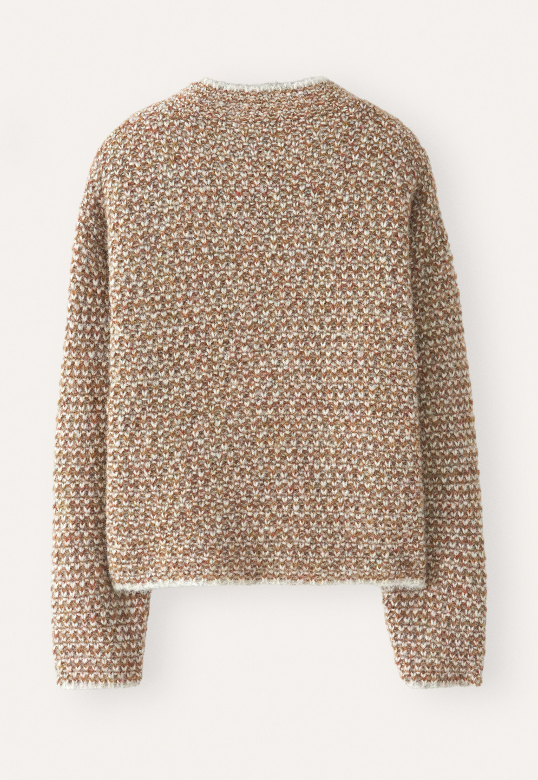 Stitch-detail sweater