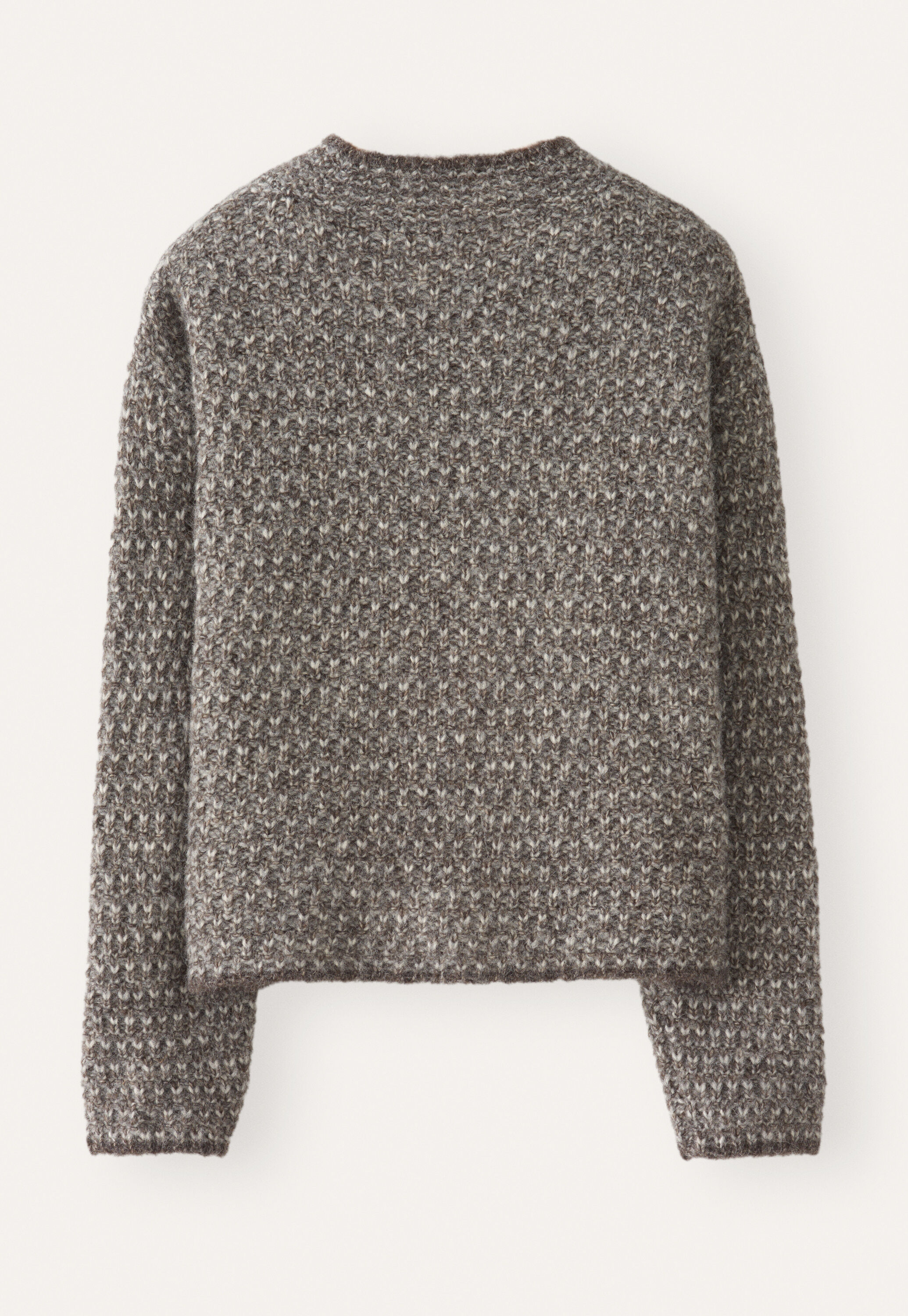 Stitch-detail sweater