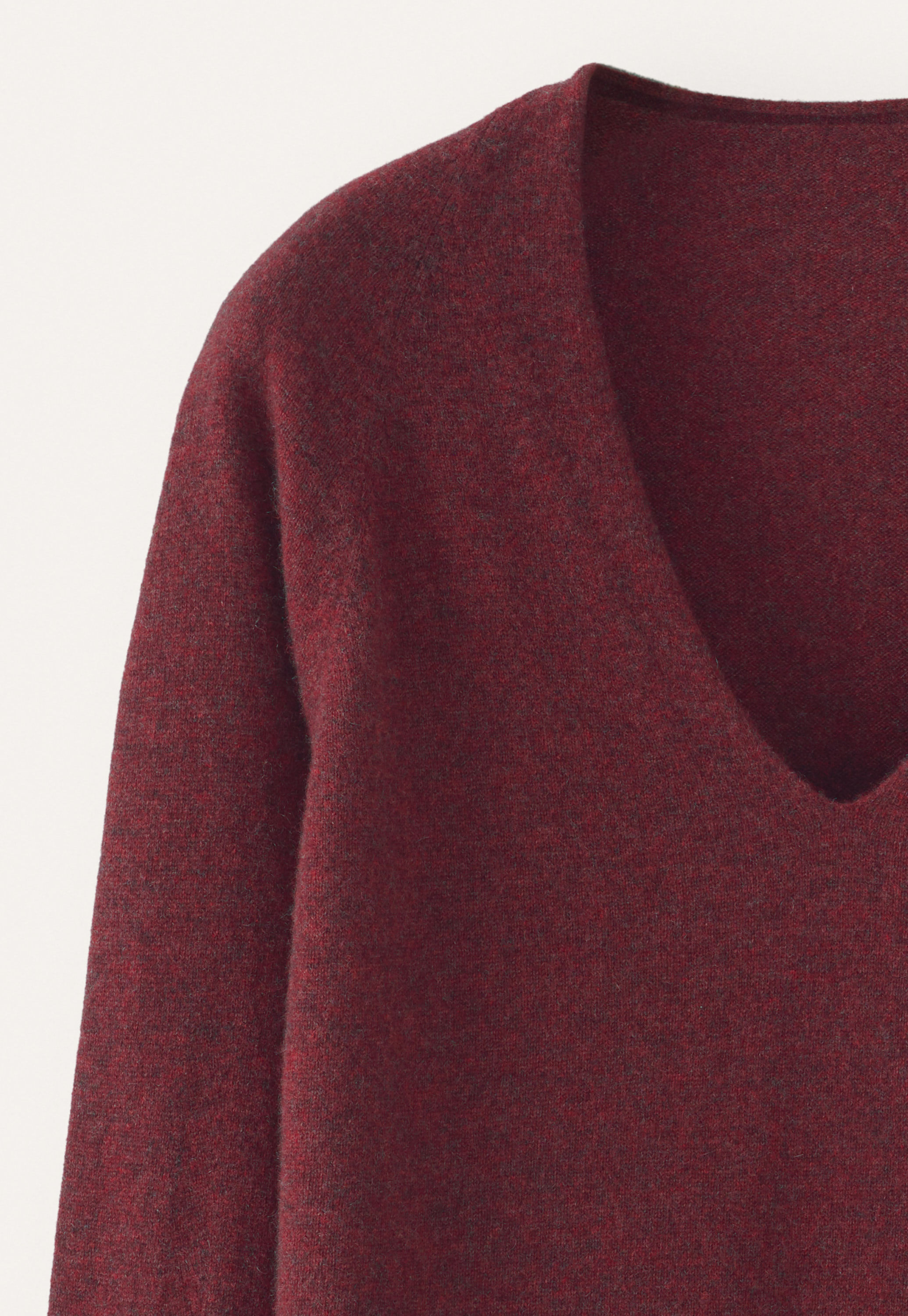 V-neck sweater