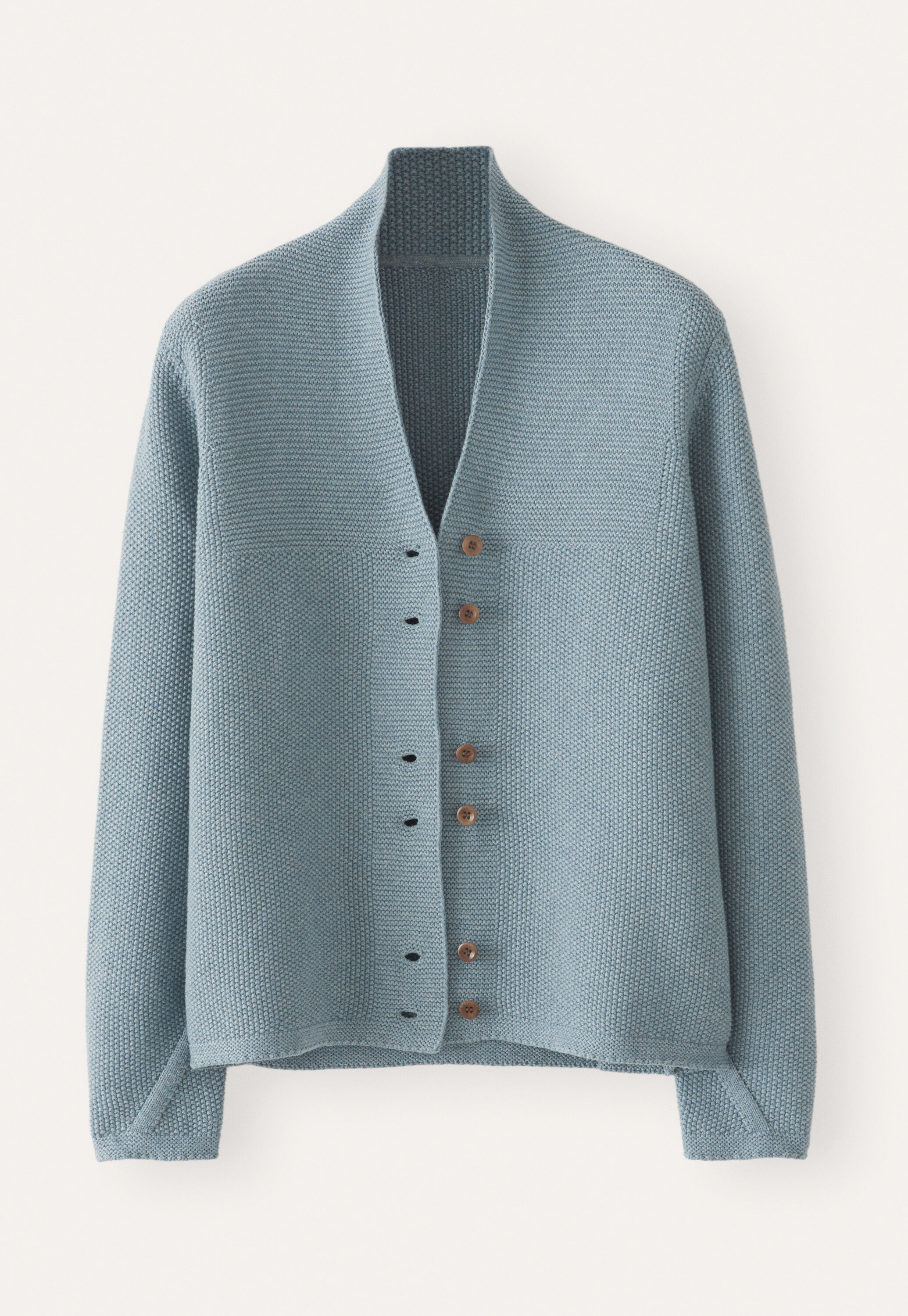 Button-front cardigan